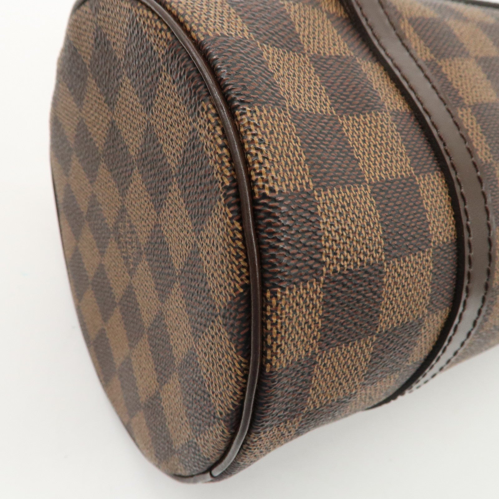 Louis Vuitton Damier Ebene Papillon 26 Hand Bag Brown N51304 Used