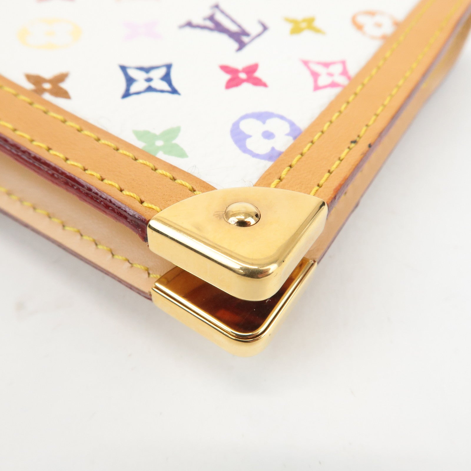 Louis Vuitton Monogram Multi Color Agenda PM Planner Cover R20896 Used