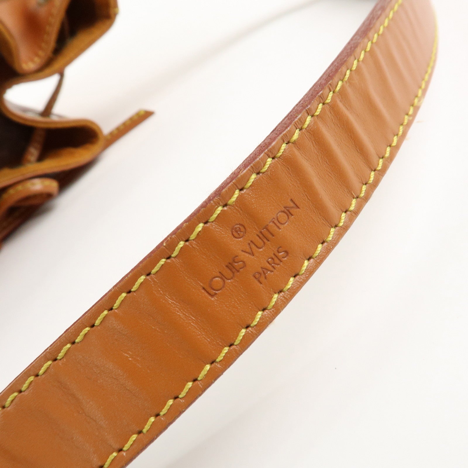 Louis Vuitton Epi Petit Noe Shoulder Bag Zipang Gold M44108 Used