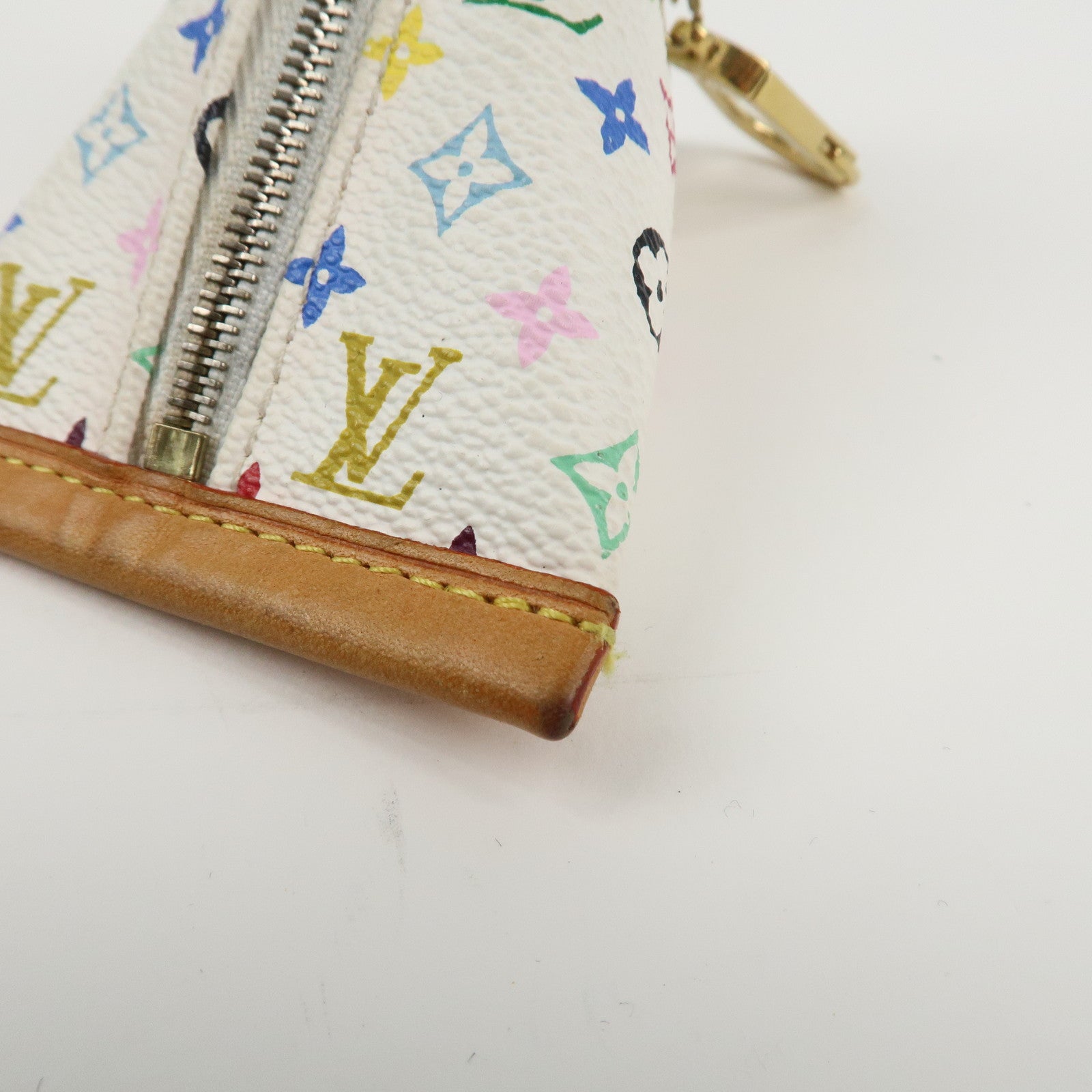 Louis Vuitton Monogram Multicolor Berlingo Coin Case M58028 Used