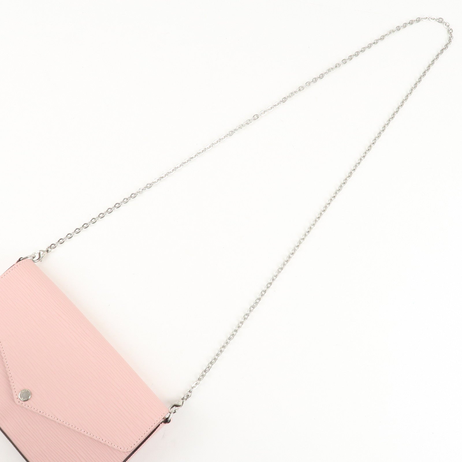 Louis Vuitton Epi Pochette Felicie Shoulder Bag Rose M62467 Used