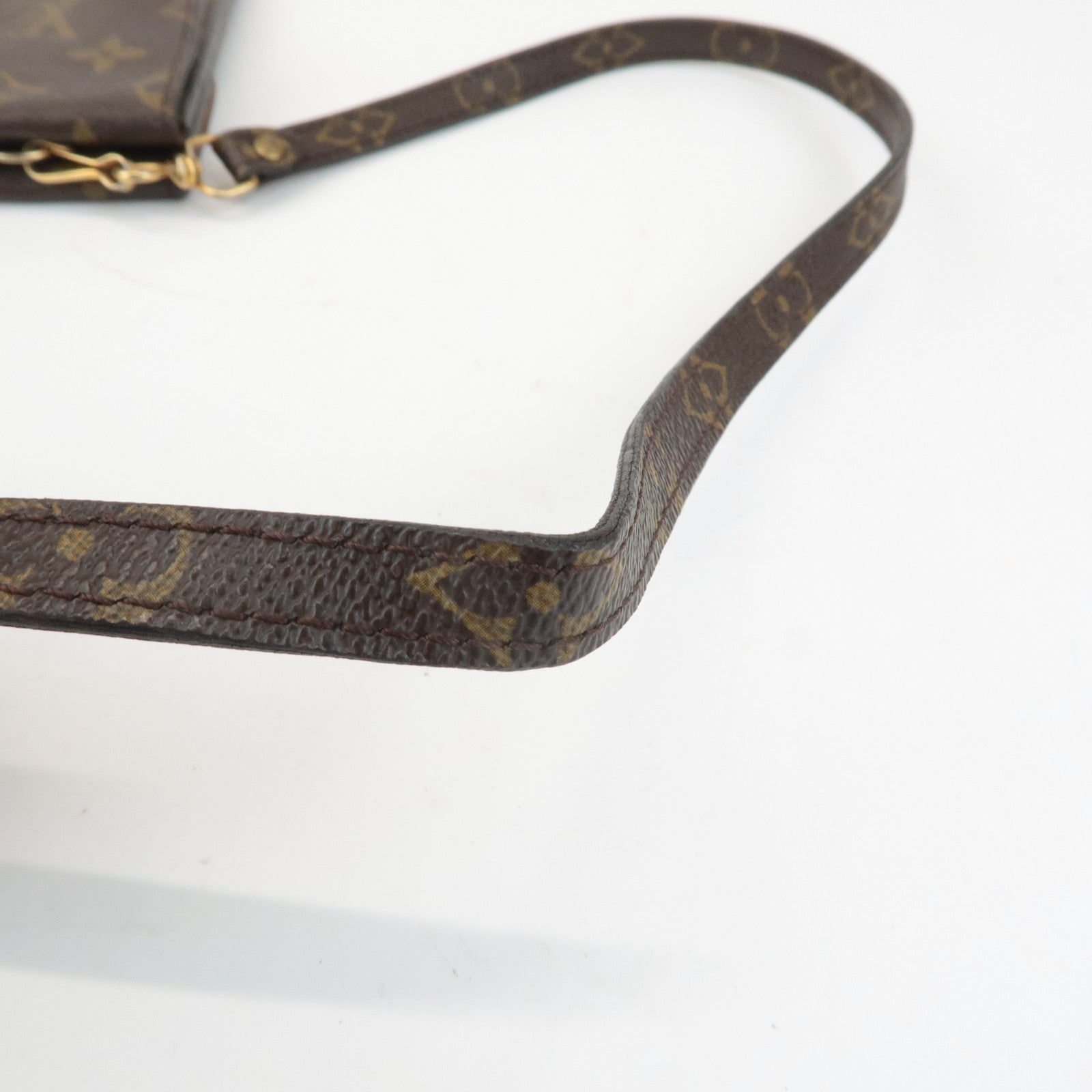 Louis Vuitton Monogram Double Rabat Shoulder Bag Brown M51815 Used