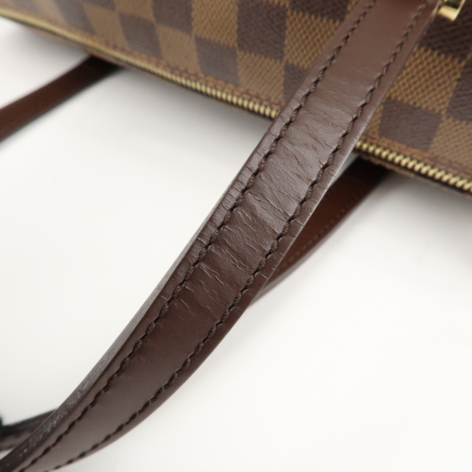 Louis Vuitton Damier Papillon 30 Hand Bag Damier Ebene N51303 Used