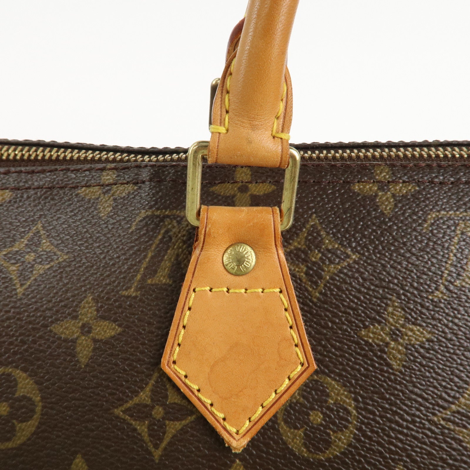 Louis Vuitton Monogram Speedy 40 Hand Bag Boston Bag M41522 Used