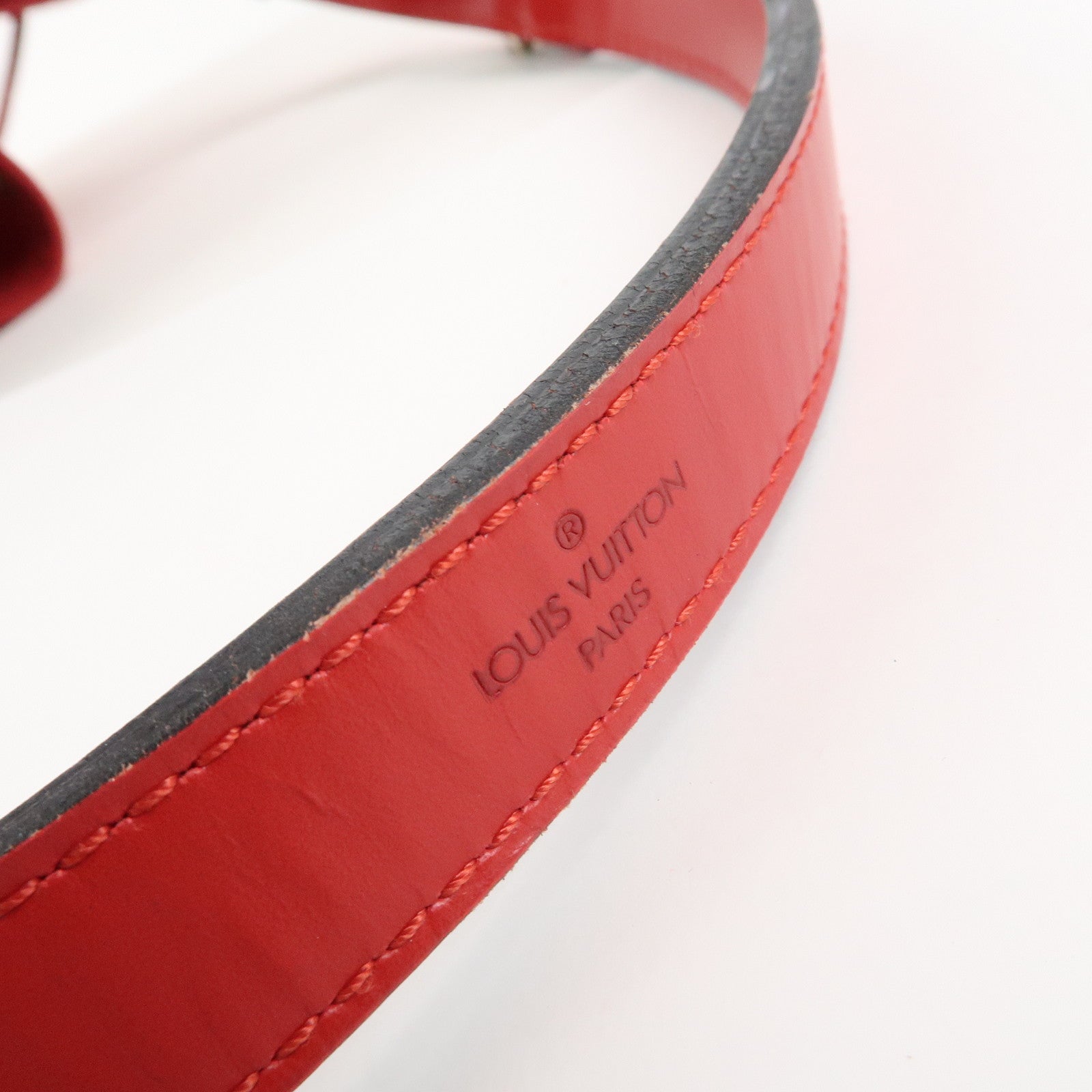 Louis Vuitton Epi Petit Noe Shoulder Bag Castilian Red M44107 Used