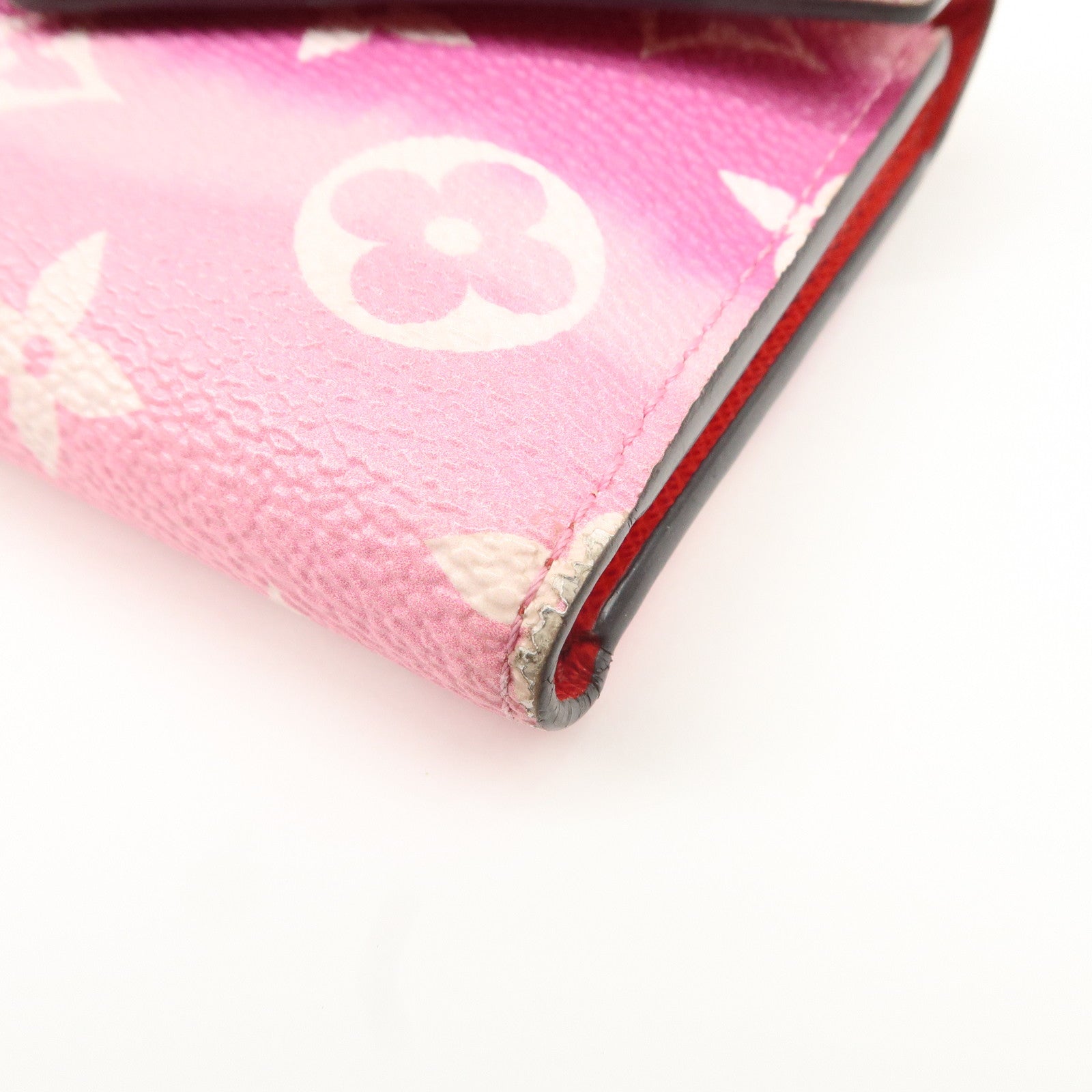 Louis Vuitton Escal Portefeuille Victorine Wallet Rouge M68842 Used