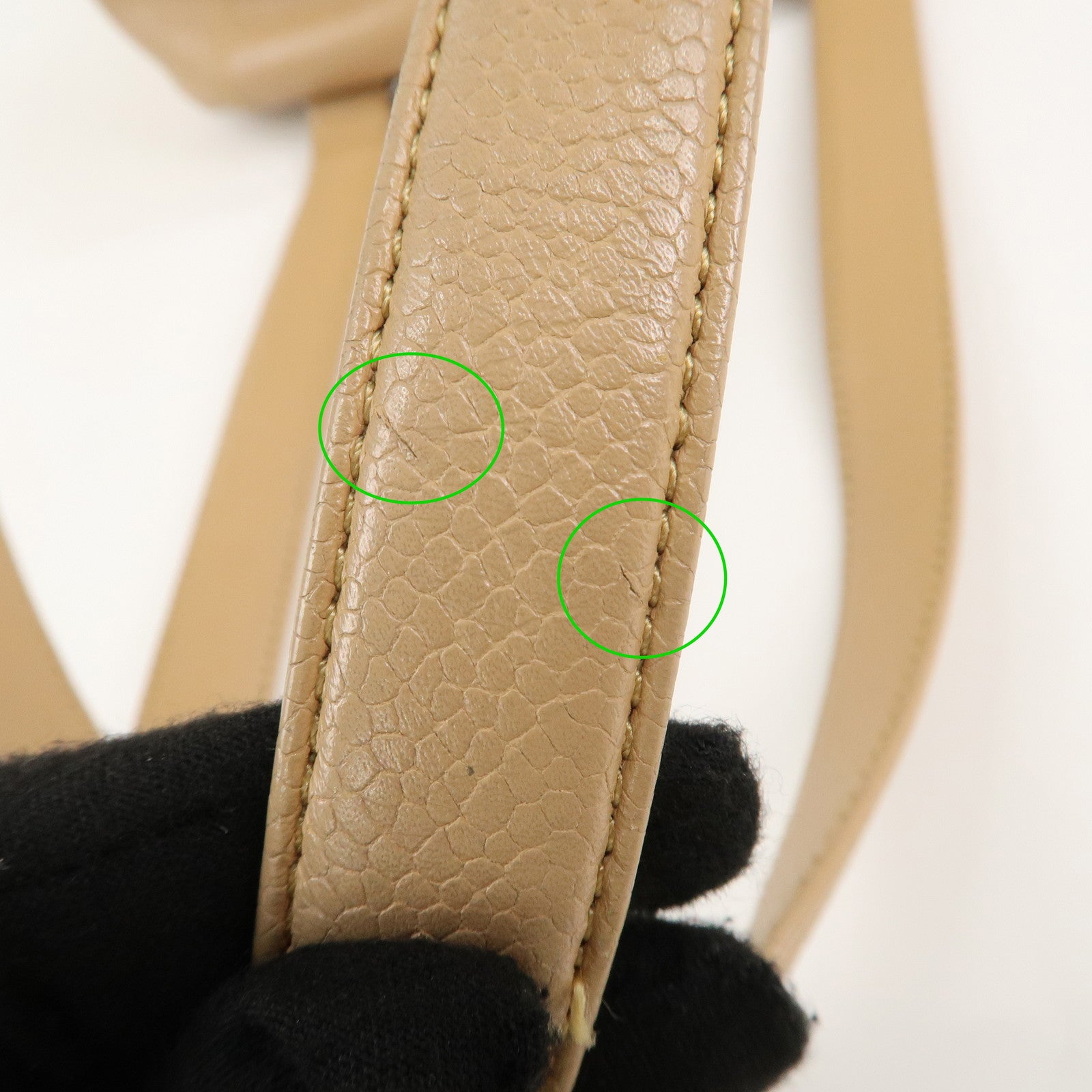 CHANEL Chocolate Bar Caviar Skin Mini Boston Bag Shoulder Bag Used