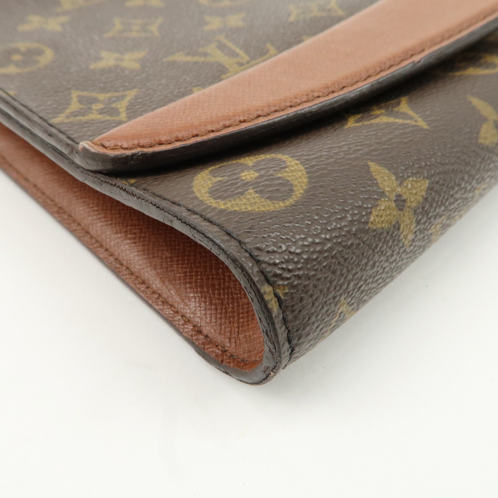 Louis Vuitton Monogram Bordeaux Shoulder Bag Hand Bag M51798 Used
