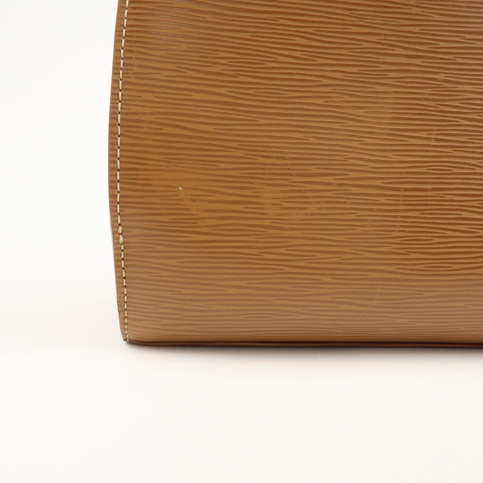 Louis Vuitton Epi Pont Neuf Hand Bag Zipang Gold M5205B Used