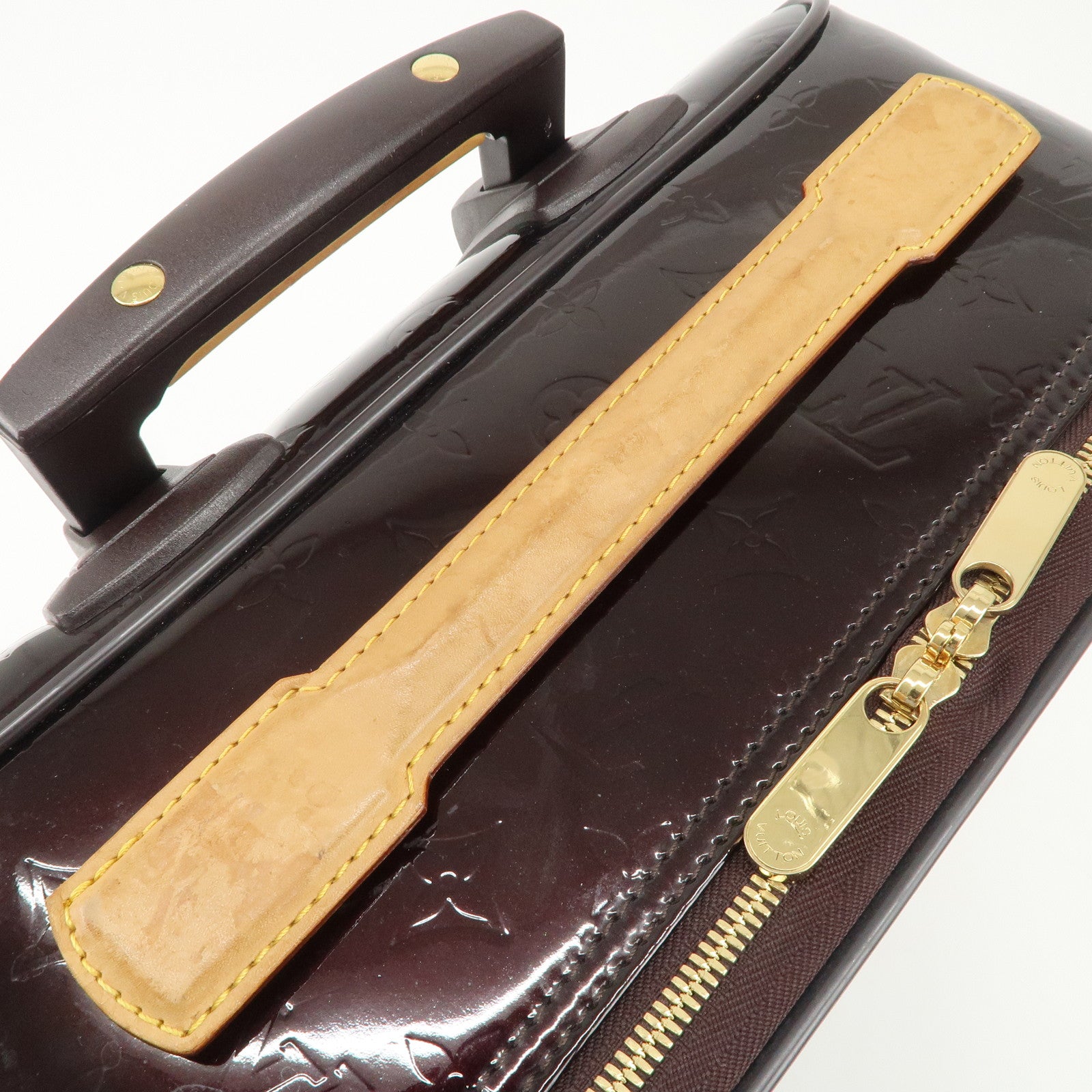 Louis Vuitton Monogram Vernis Pegase 50 Luggage Bag M91992 Used