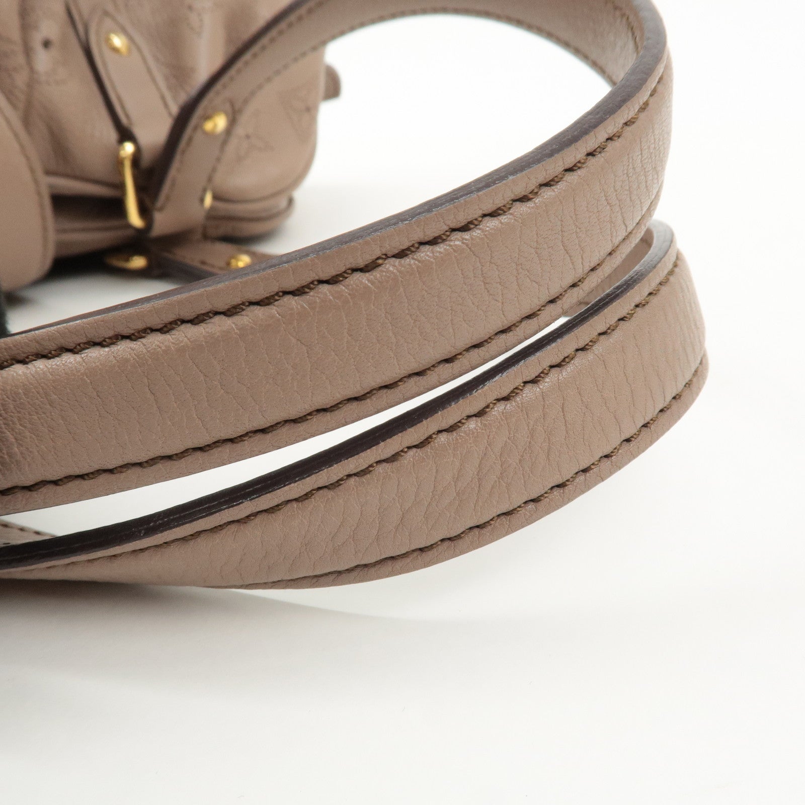 Louis Vuitton Monogram Mahina Lunar PM Shoulder Bag Sables M93433 Used