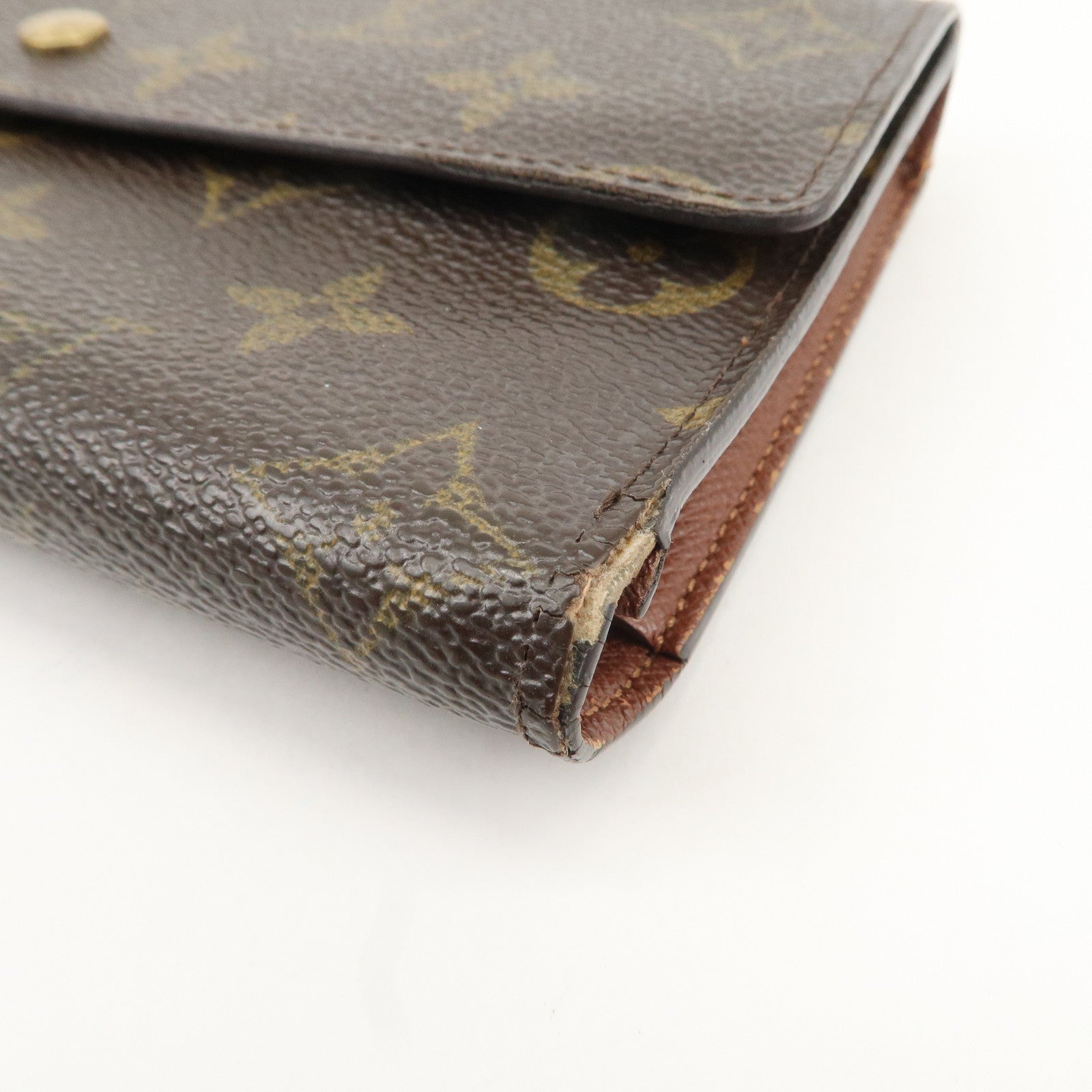 Louis Vuitton Monogram Porte Tresor International Wallet M61215 Used