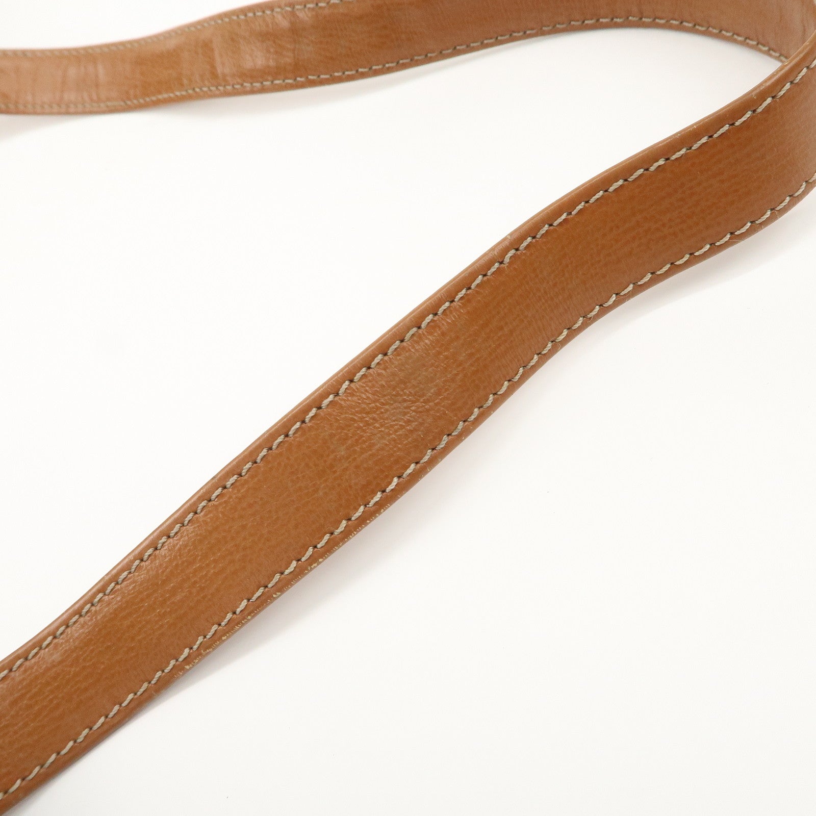 LOEWE Velazquez Suede Leather 2 Way Bag Brown Dark Brown Used