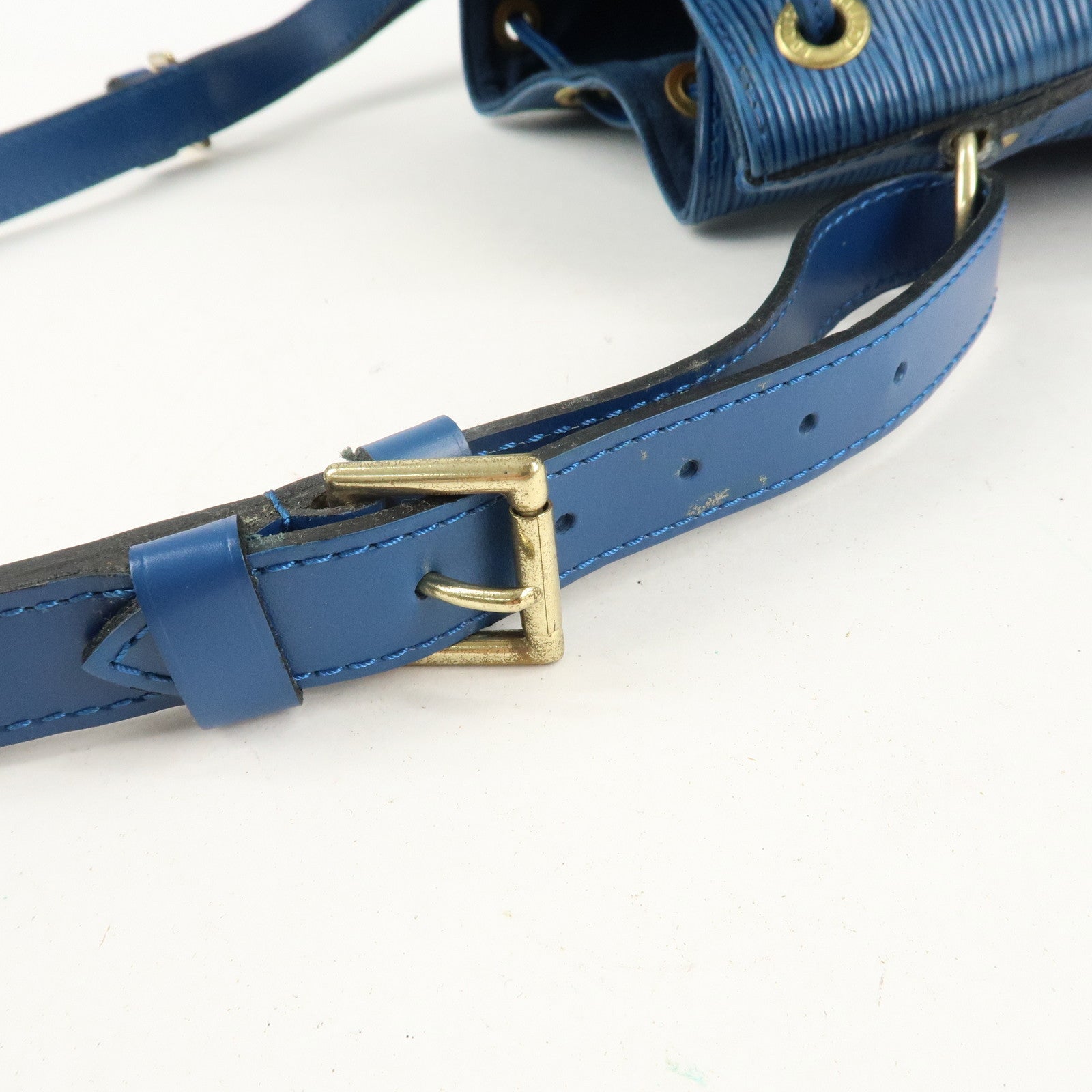 Louis Vuitton Epi Noe Shoulder Bag Toledo Blue M44005 Used