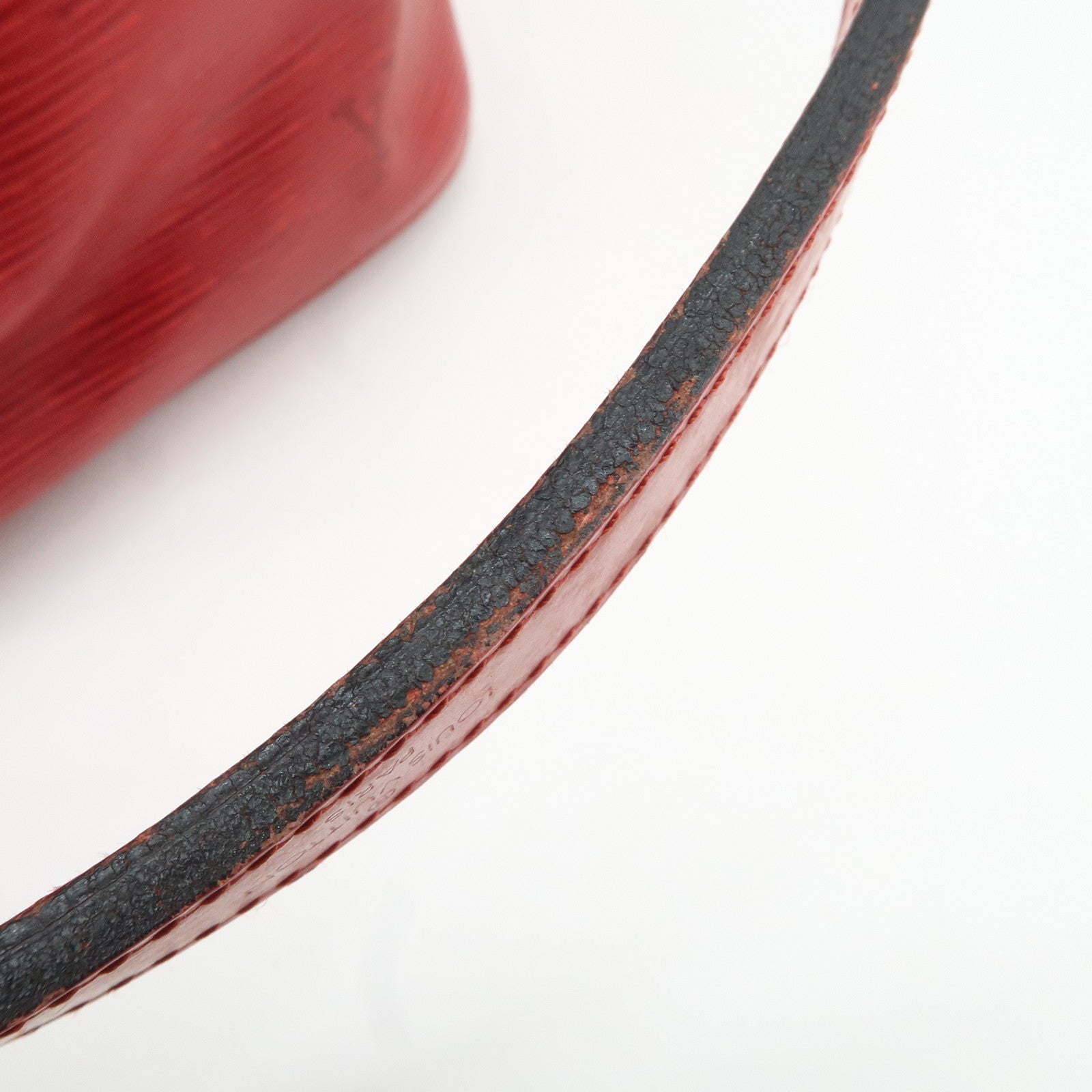 Louis Vuitton Epi Petit Noe Shoulder Bag Castilian Red M44107 Used