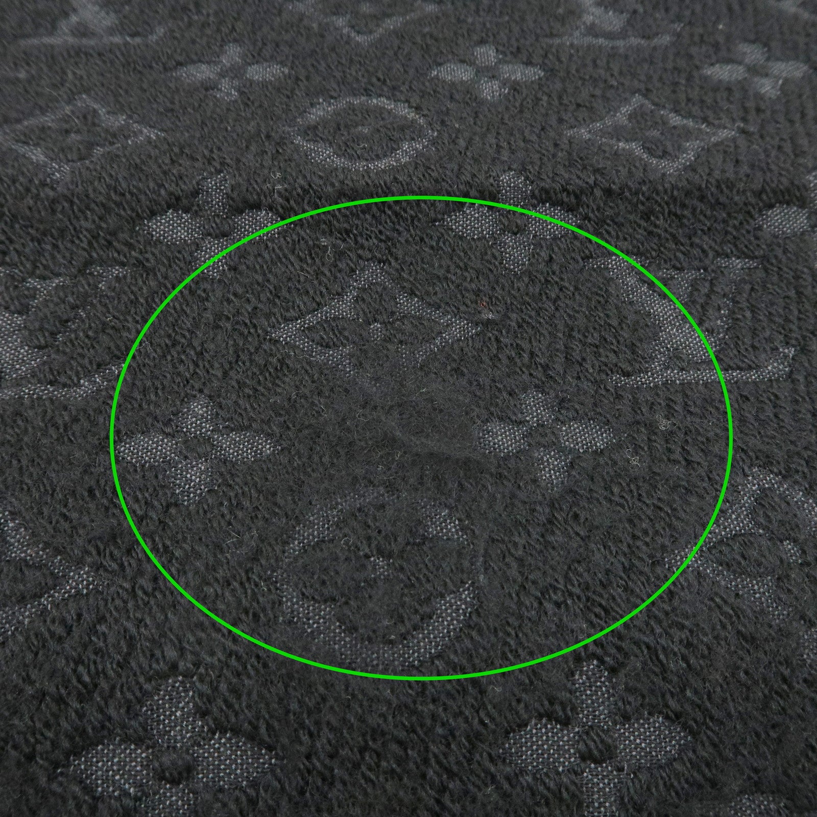 Louis Vuitton Monogram Escharpe Monogram Classic Noir M70520 Used F/S Used