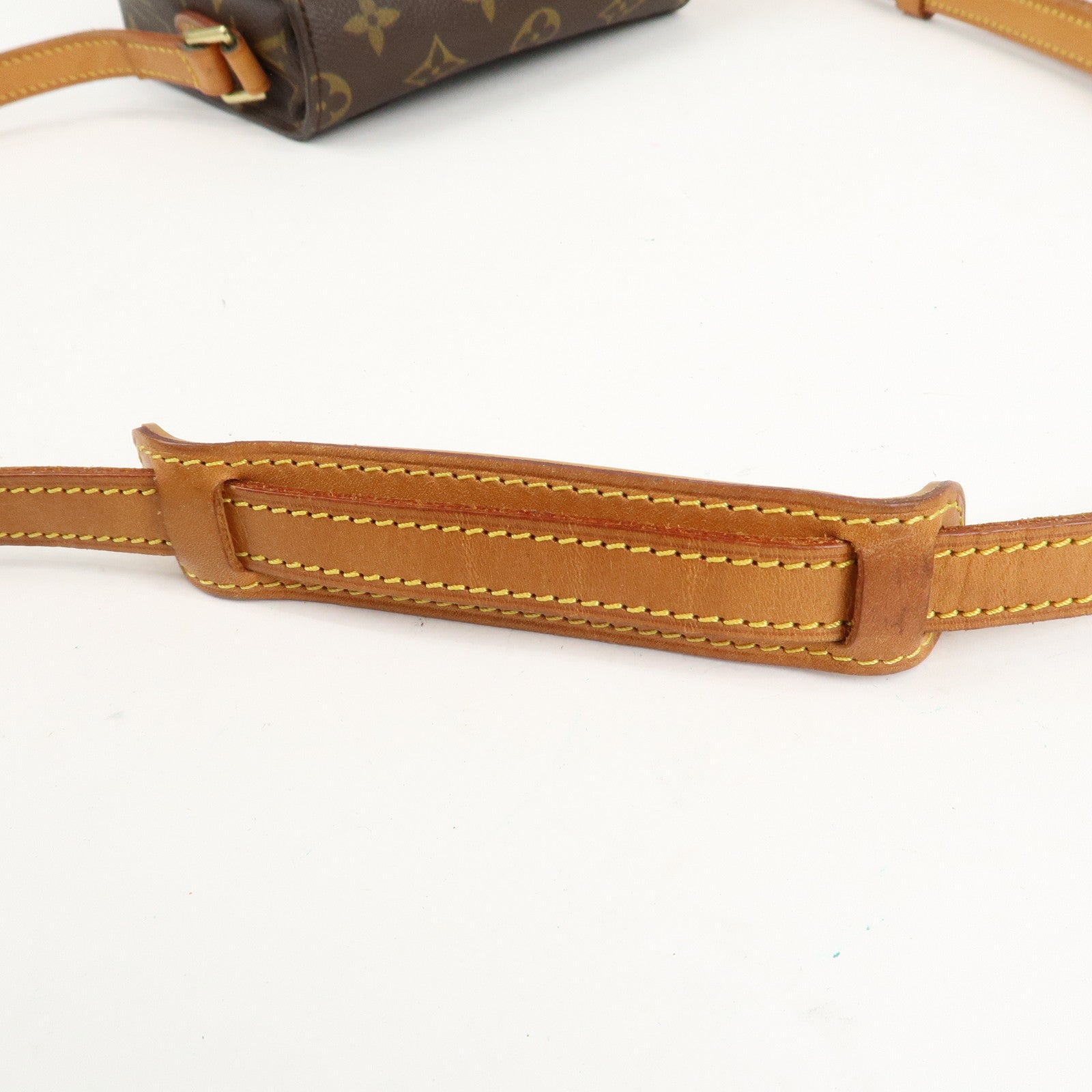 Louis Vuitton Monogram Mini Saint Cloud Shoulder Bag M51244 Used