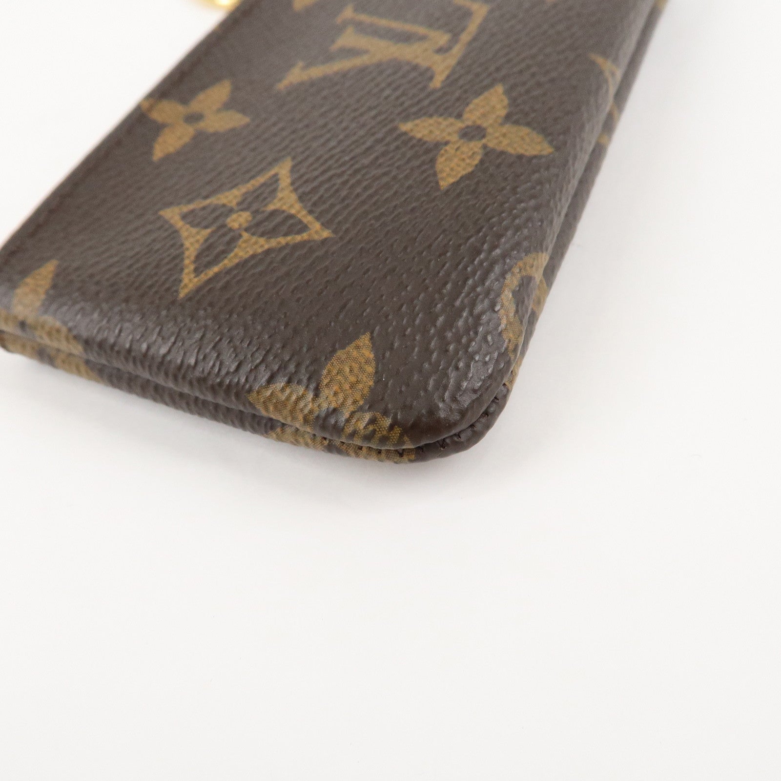 Louis Vuitton Monogram Pochette Cles Coin Case Key Case M62650 Used