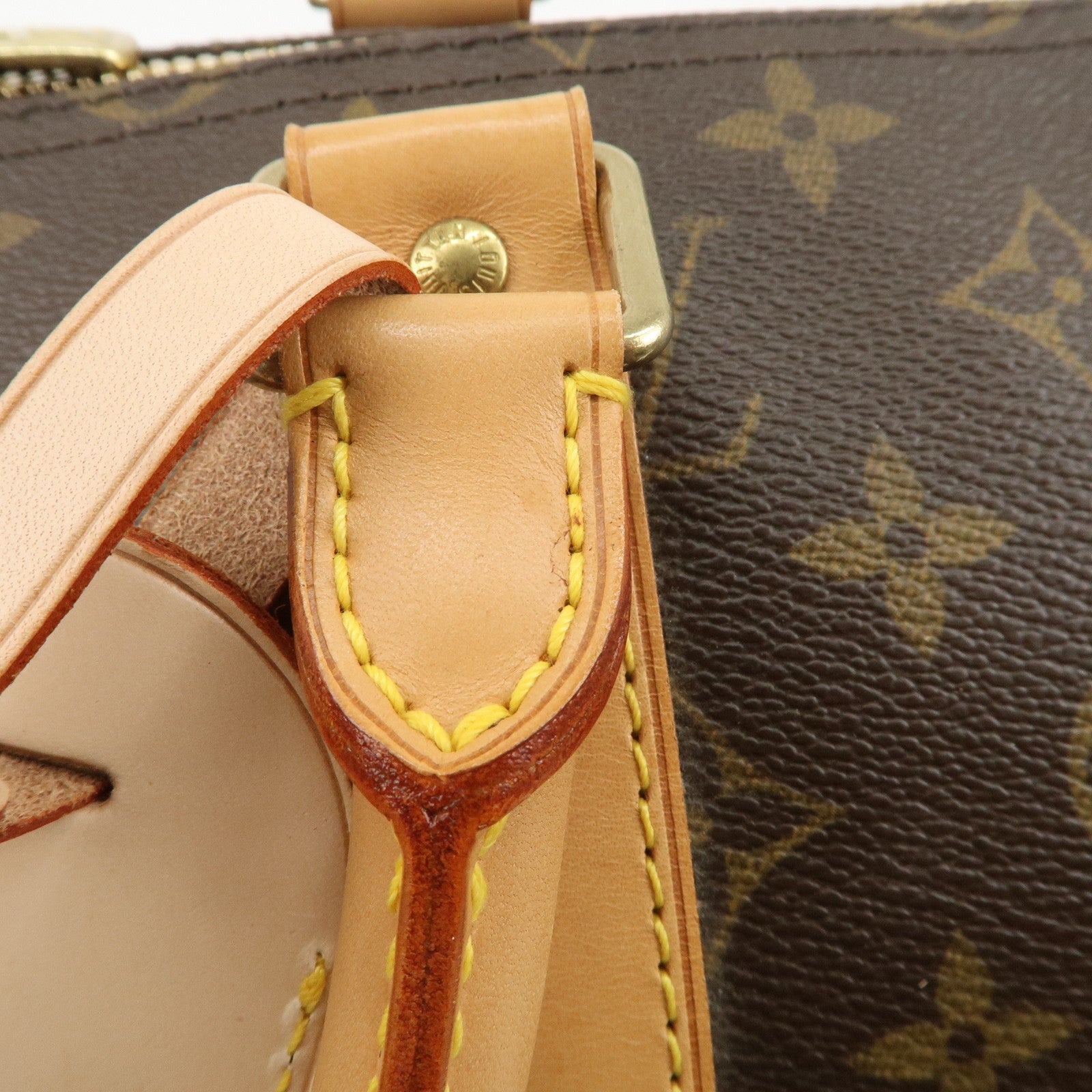 Louis Vuitton Monogram Keep All Bandouliere 55 Boston Bag M41414 Used