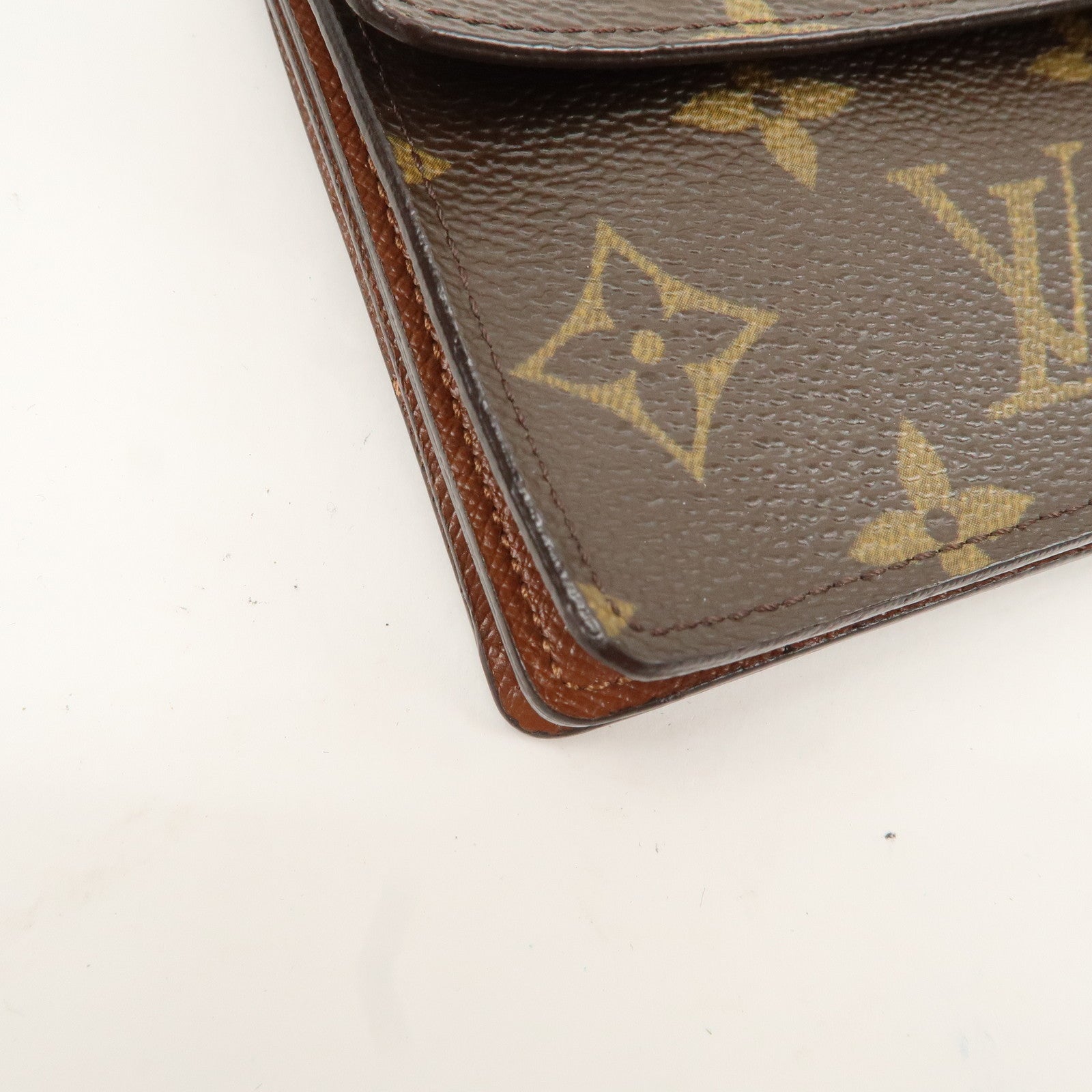 Louis Vuitton Monogram Portefeuille Accordeon Wallet M58008 Used