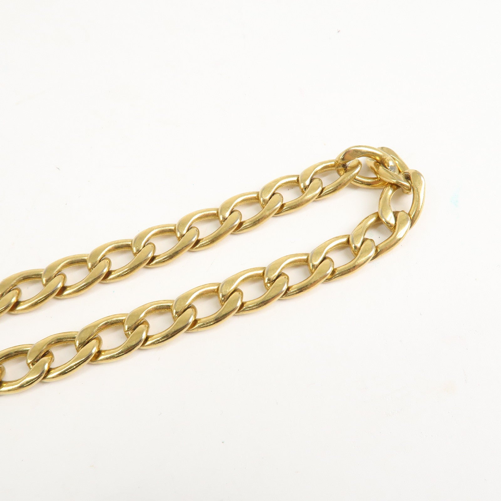 PRADA Saffiano Metal Chain Wallet Shoulder Bag Pink 1DH002 Used