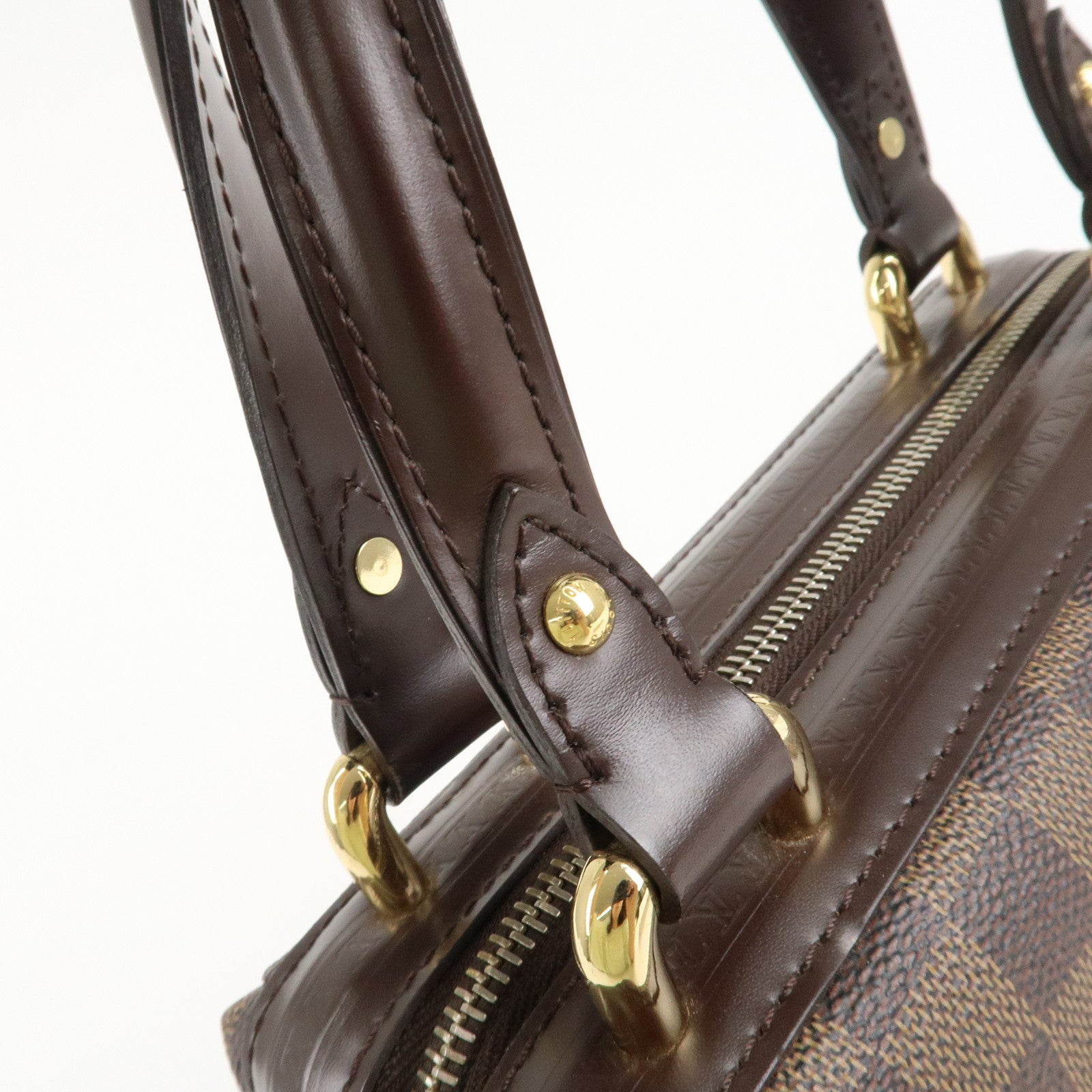 Louis Vuitton Damier Knightsbridge Boston Bag Hand Bag N51201 Used