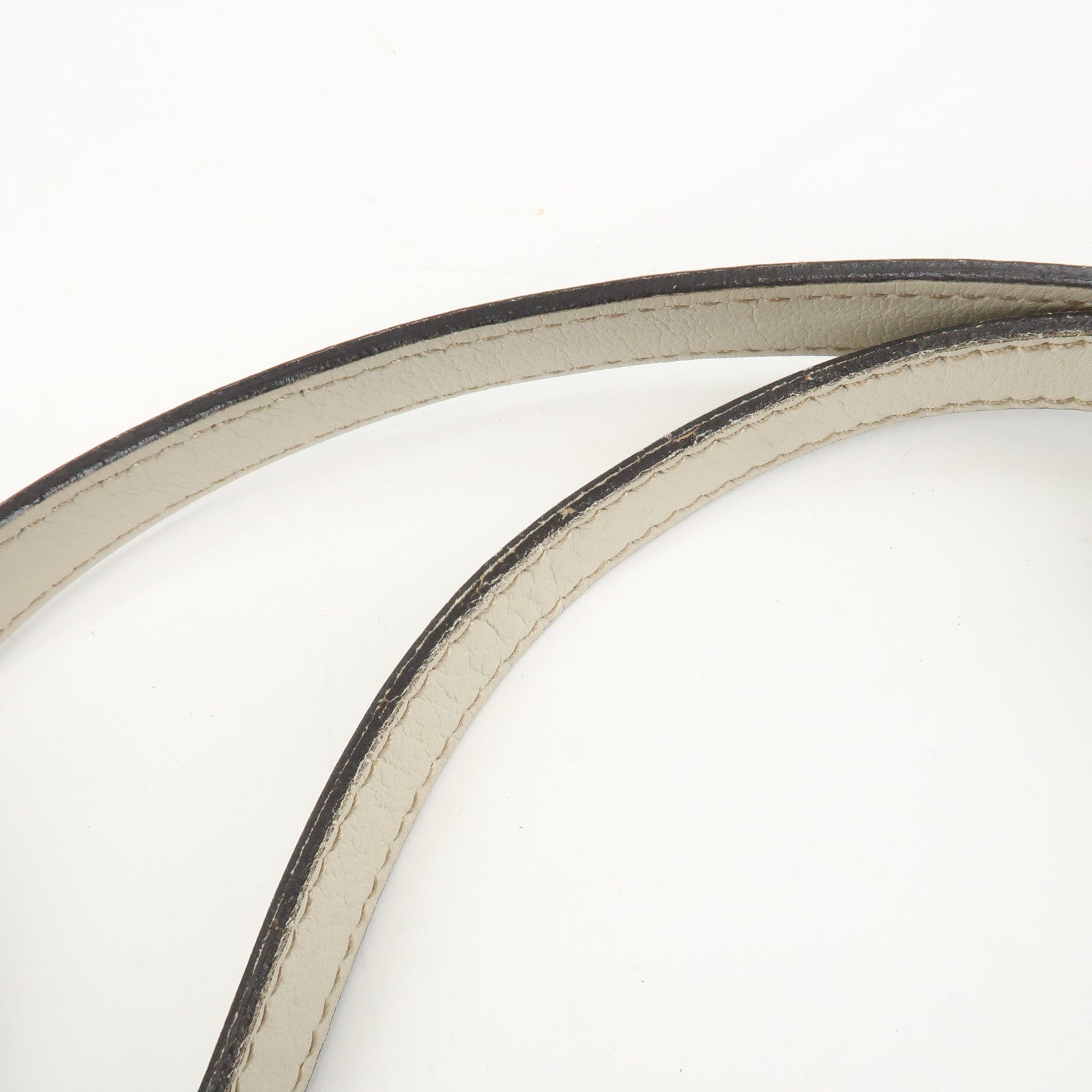 GUCCI Crystal GG Canvas Leather Shoulder Bag *Outlet 257246 Used