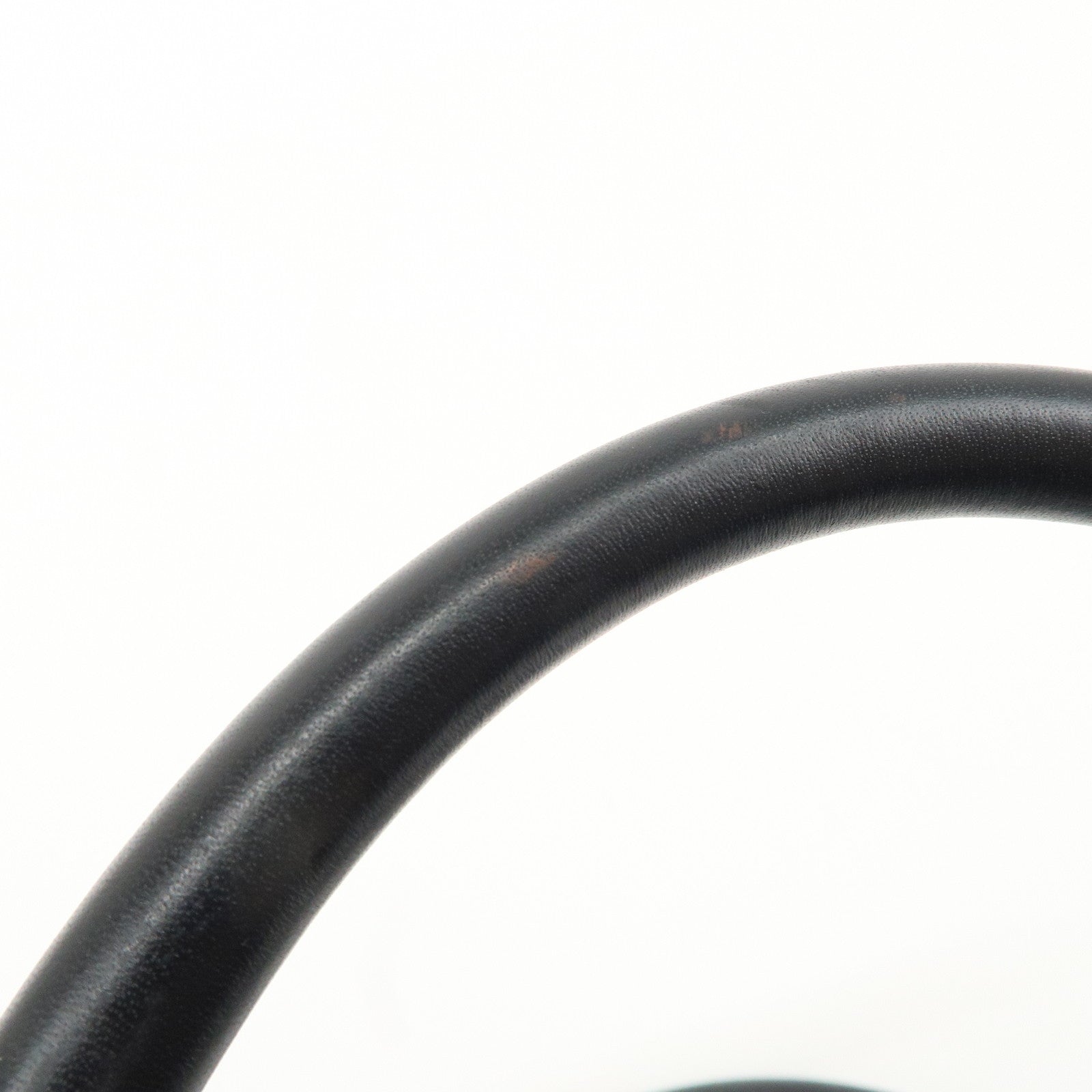 CELINE Macadam PVC Leather Boston Bag Hand Bag Brown Used