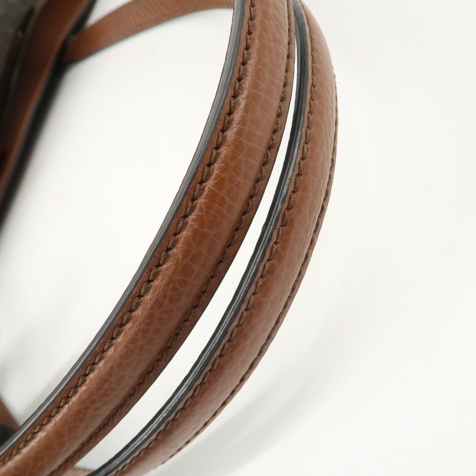 GUCCI Sherry Ophidia GG Denim Leather Medium Tote Bag 631685 Used