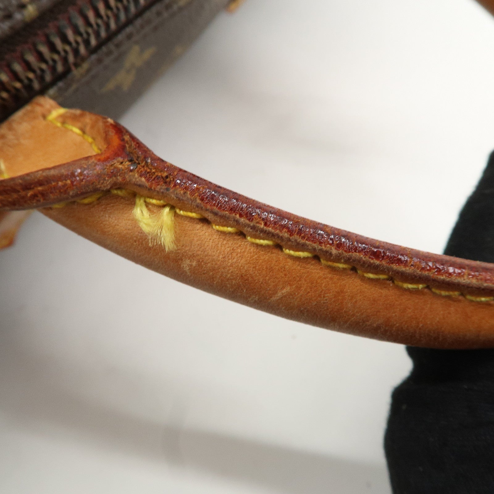 Louis Vuitton Monogram Speedy 35 Hand Bag Boston Bag M41524 Used