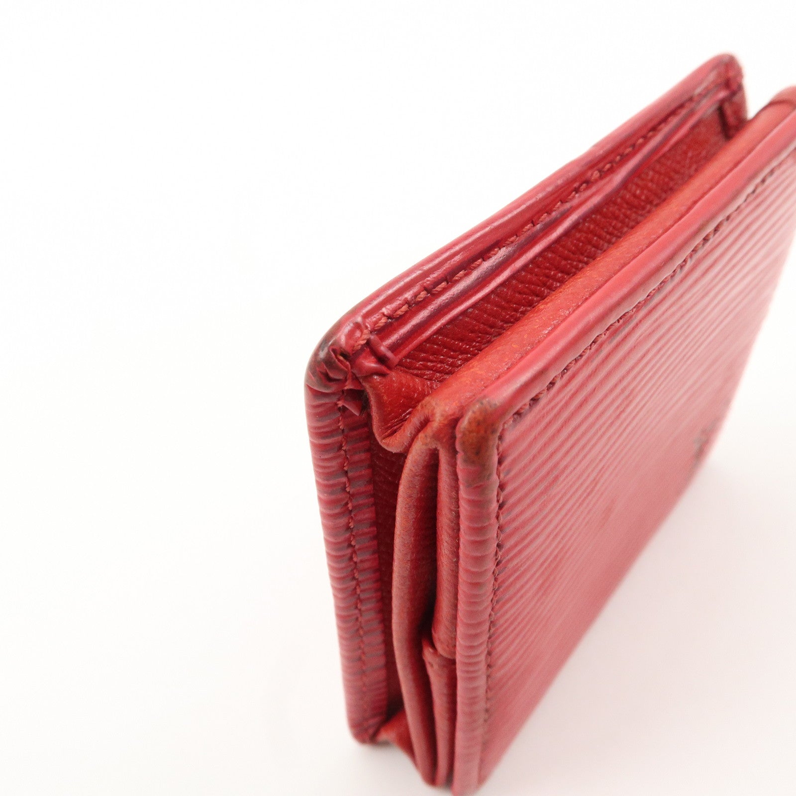 Set of 2 Louis Vuitton Epi Taiga Coin Case M63697 M30374 Used