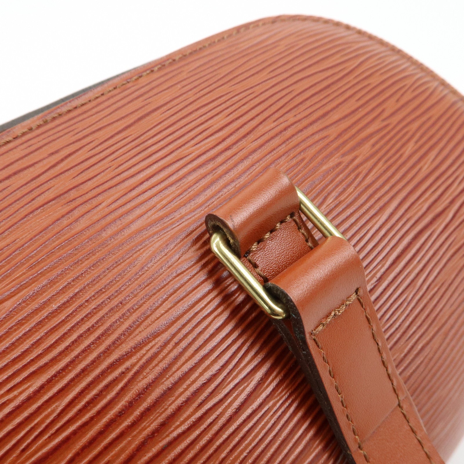 Louis Vuitton Epi Soufflot Shoulder Bag Kenya Brown M52223 Used
