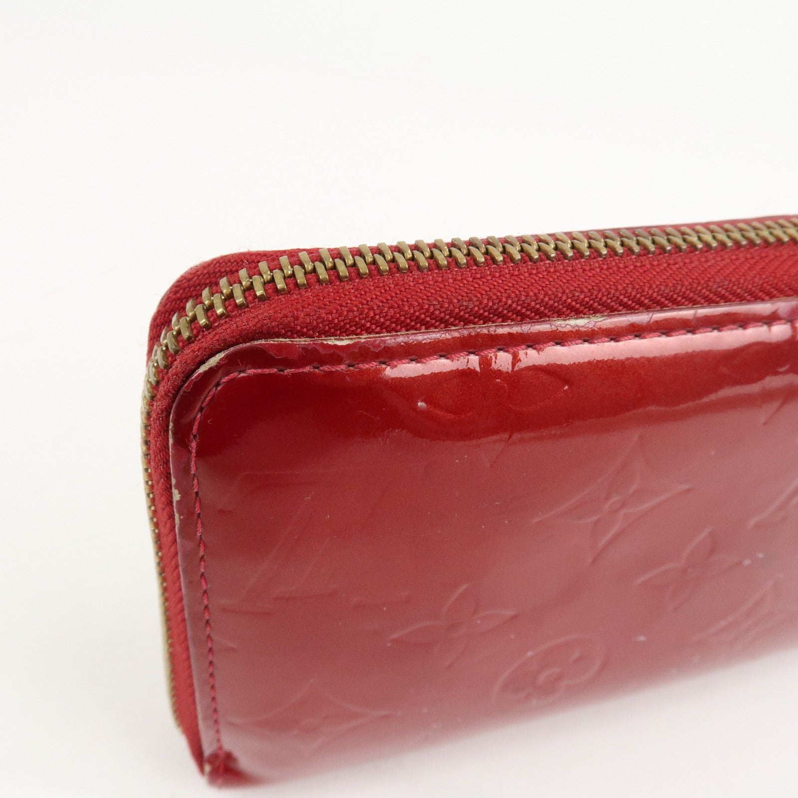 Louis Vuitton Set of 2 Monogram Vernis Wallet M91981 M91982 Used