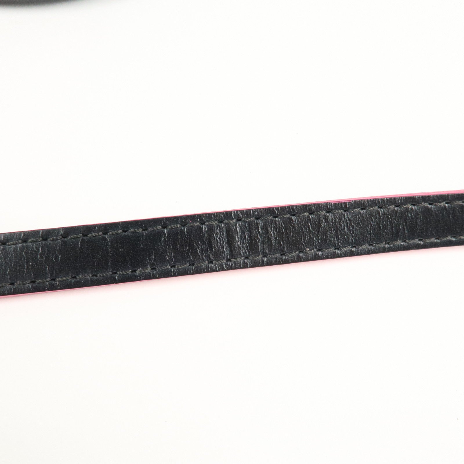 Louis Vuitton Epi Alma BB 2Way Shoulder Bag Noir Pink M54160 Used