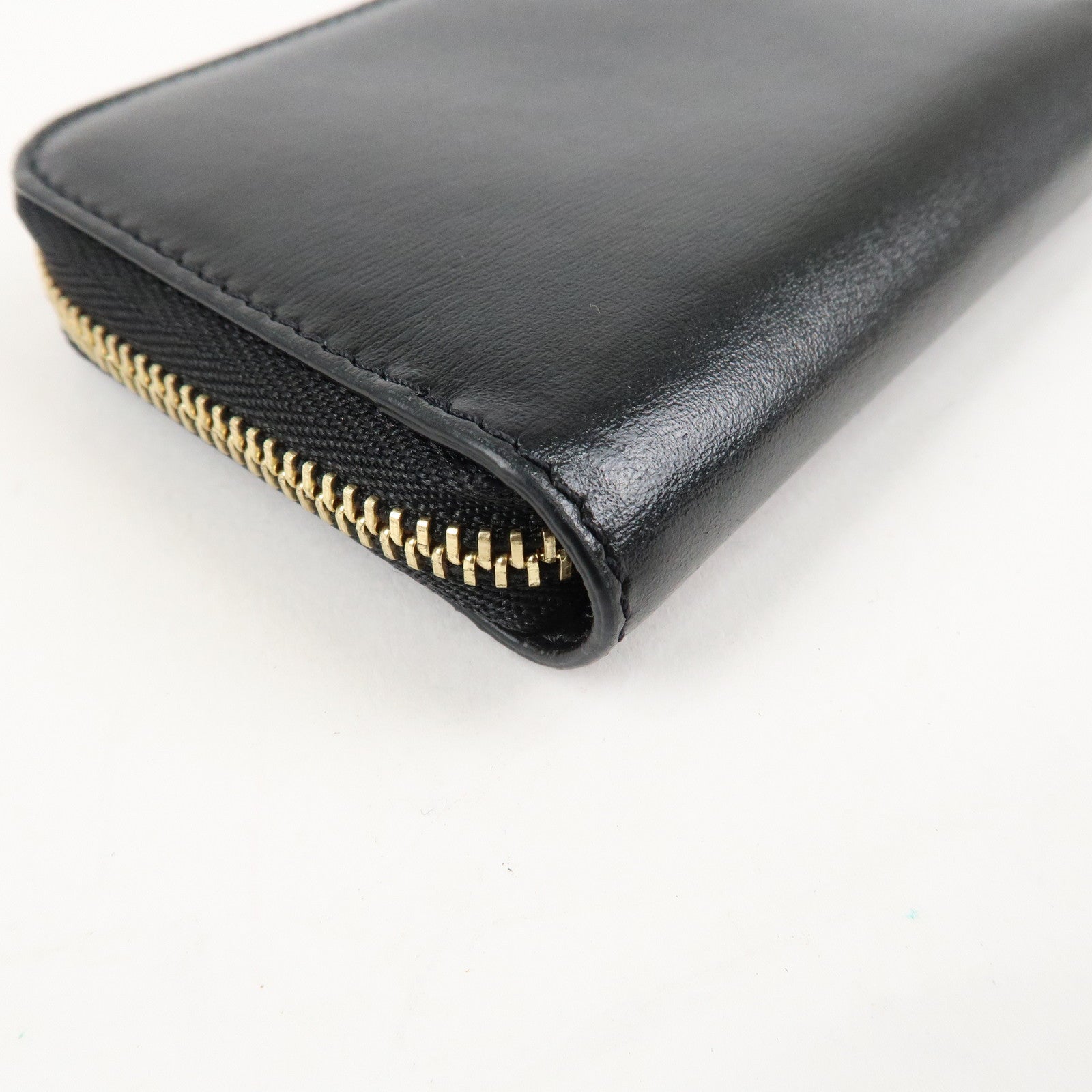 Jil Sander Leather Round Zipper Coin Purse J07UI0007 P4841 Used