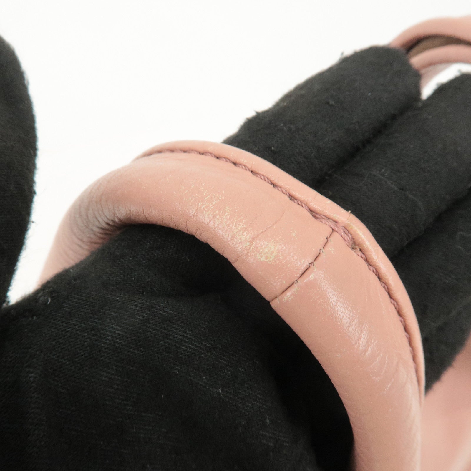LOEWE Leather Karie PM Hand Bag Pink 10903 Used