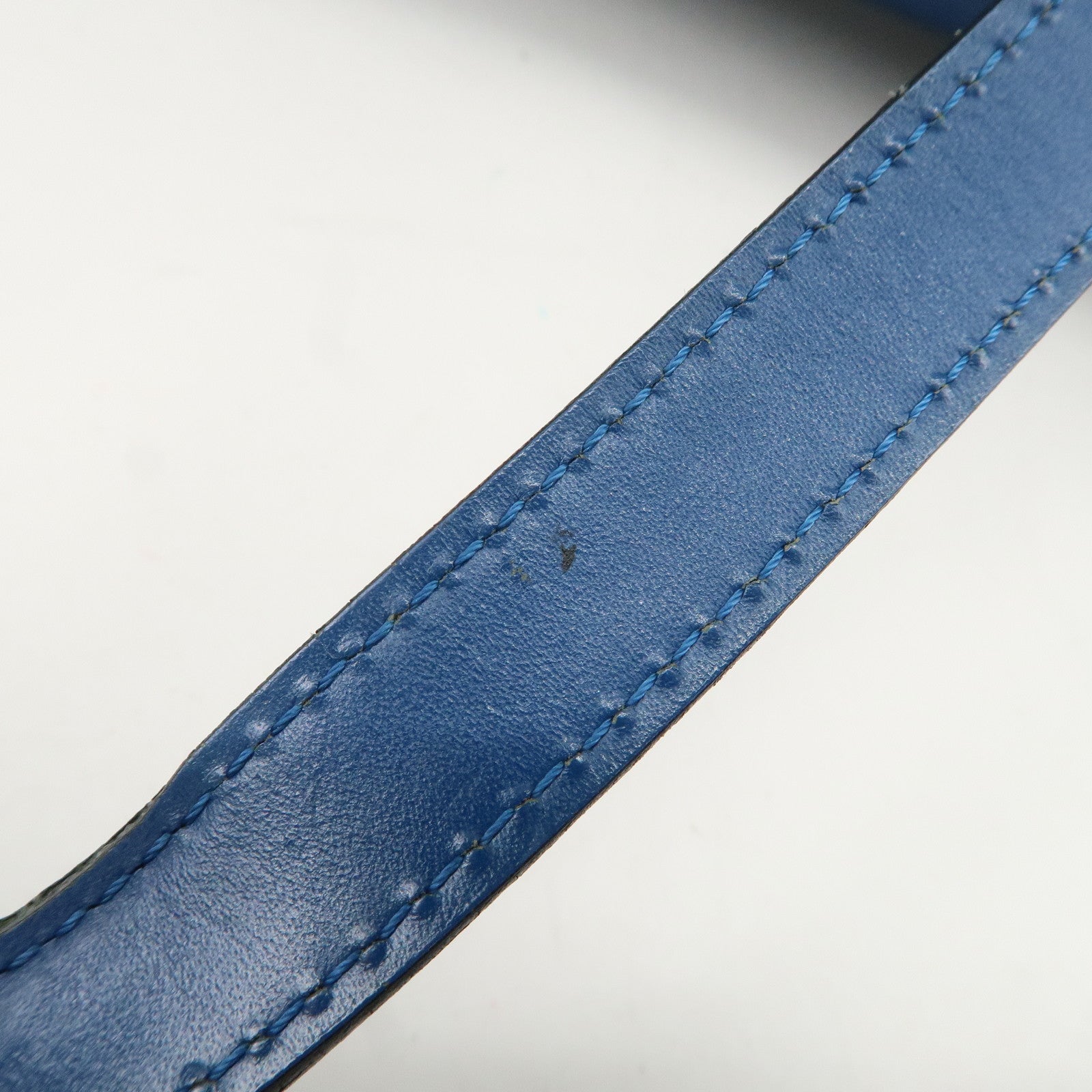 Louis Vuitton Epi Soufflot Shoulder Bag Hand Bag Blue M52222 Used