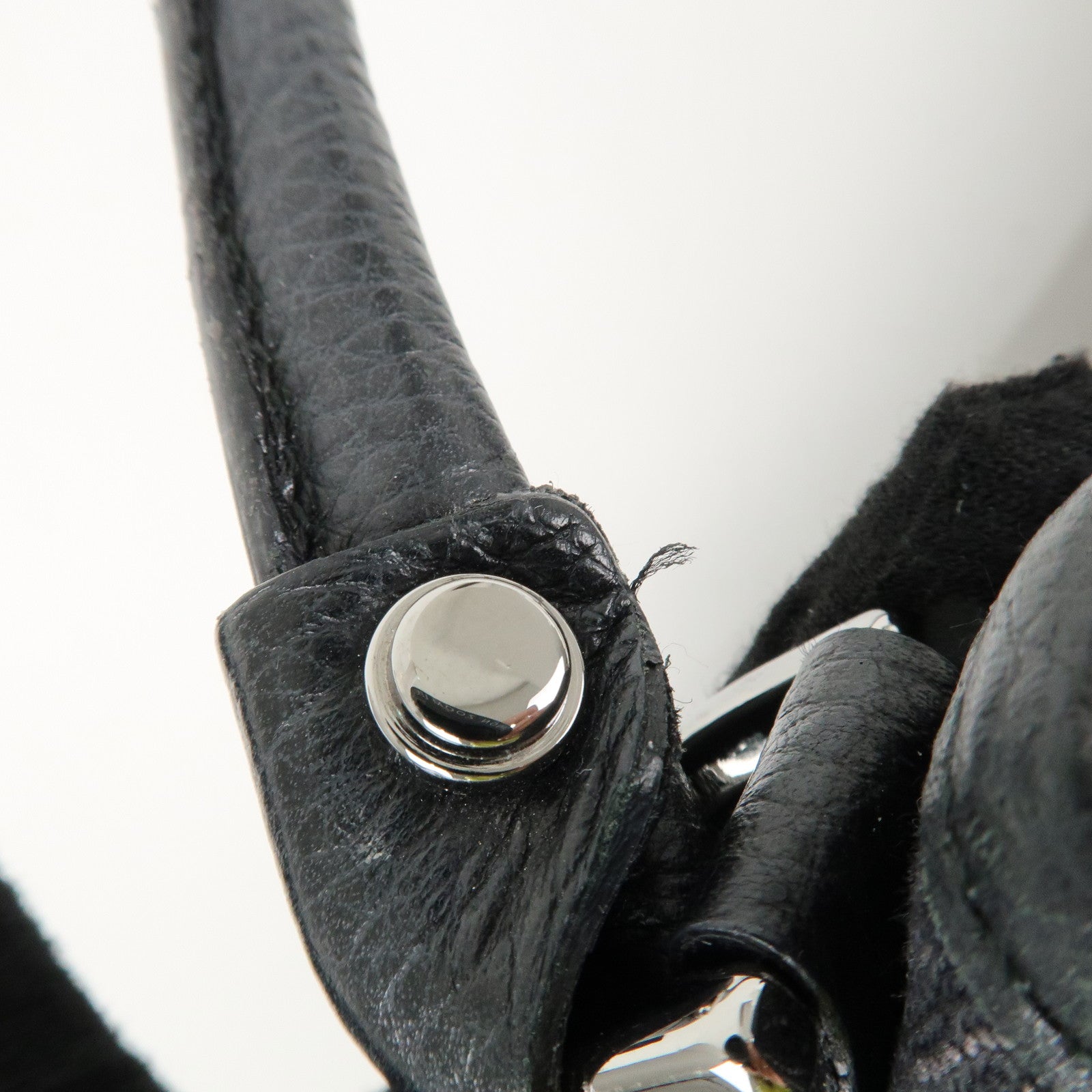 GUCCI Abbey GG Canvas Leather Shoulder Bag 268637 Used