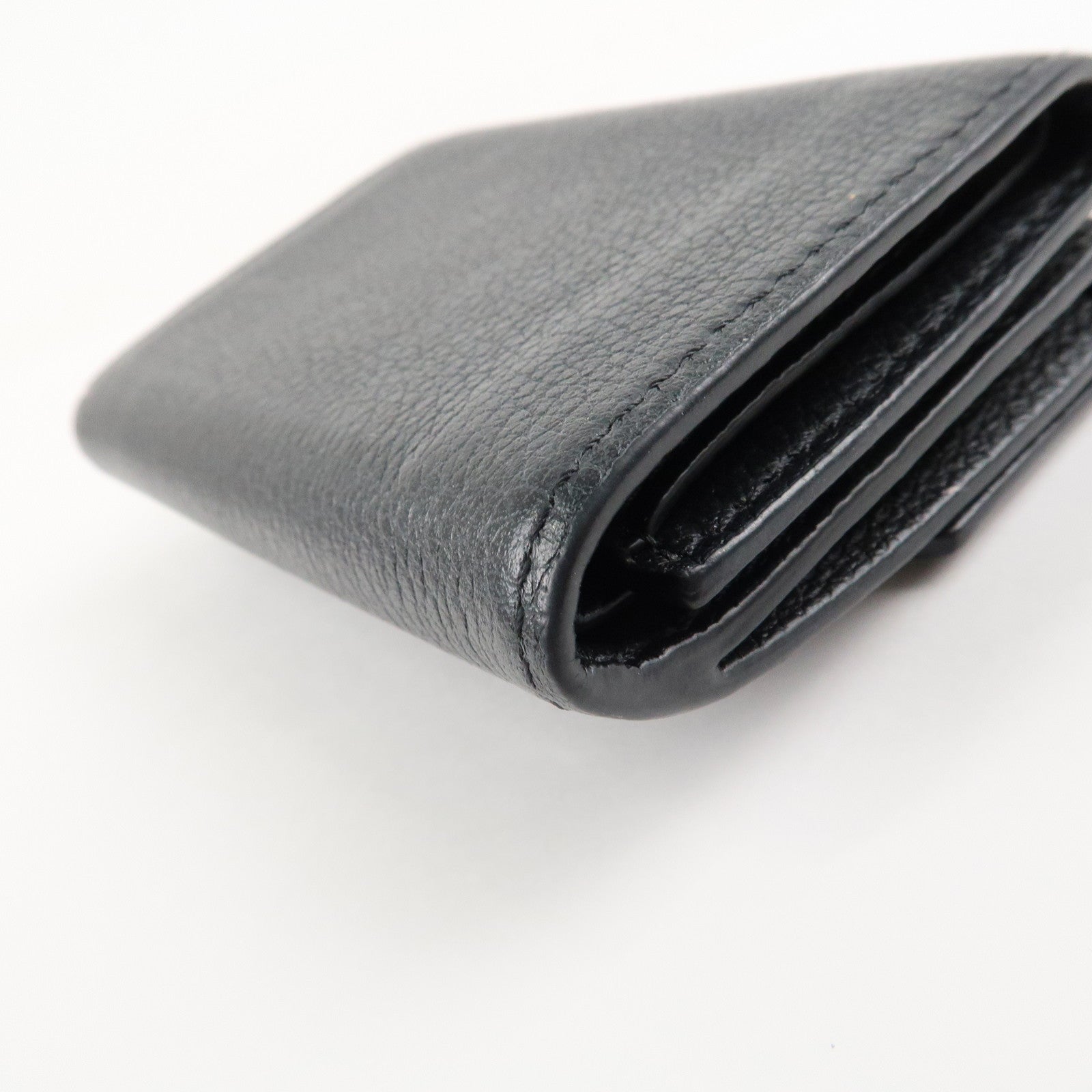 Louis Vuitton Lock Me Portefeuille Lock Mini Wallet Noir M63921 Used