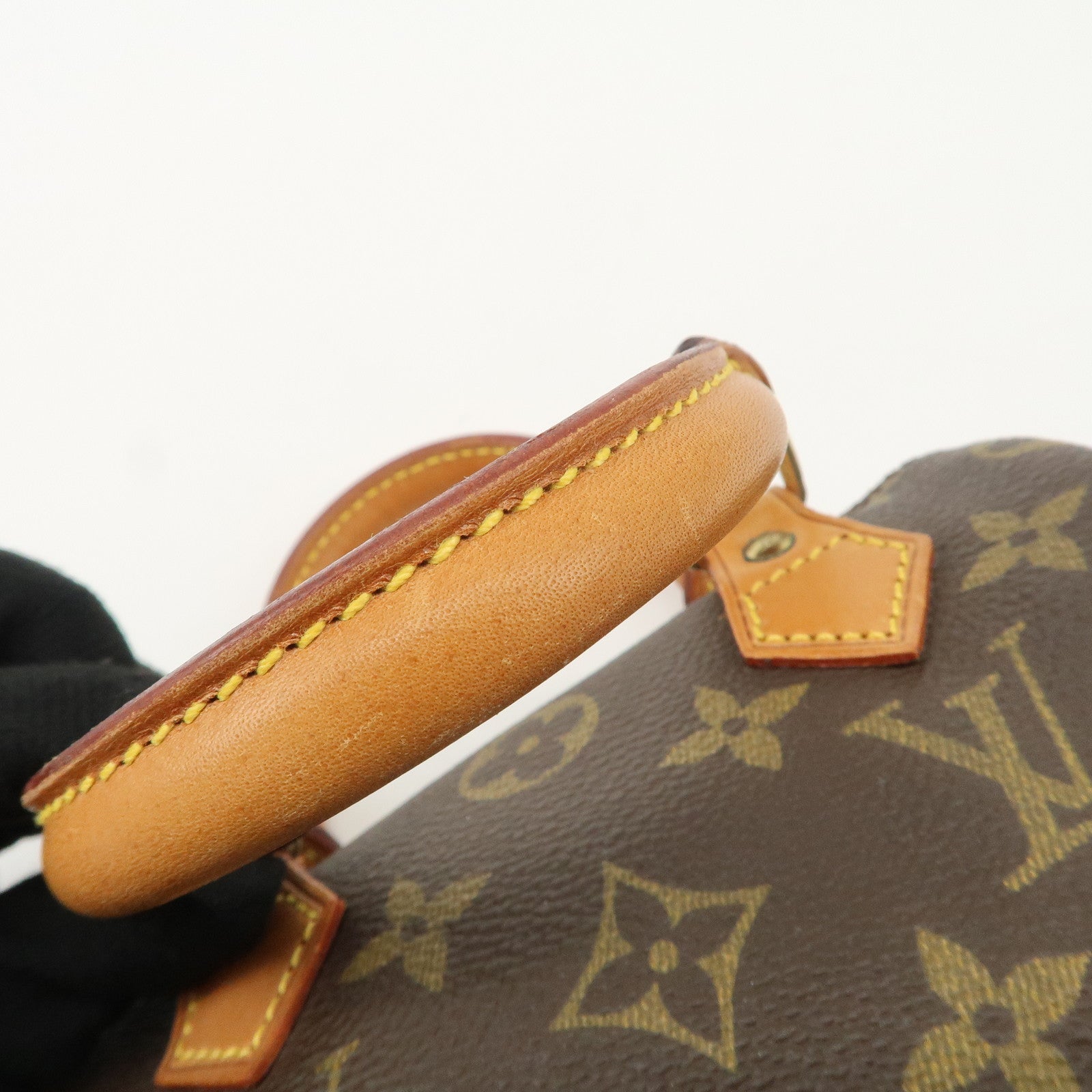Louis Vuitton Monogram Mini Speedy & Strap Brown M41534 Used