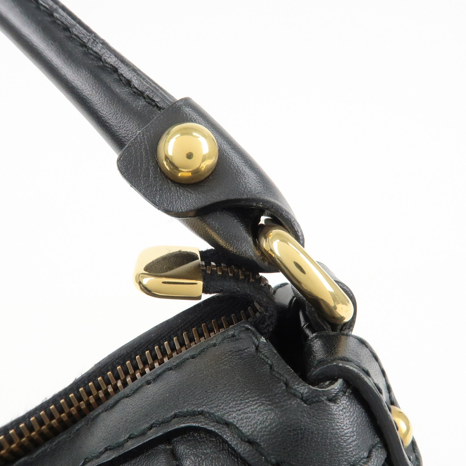 GUCCI Guccissima Scarlet Guccissima Leather Shoulder Bag 282298 Used