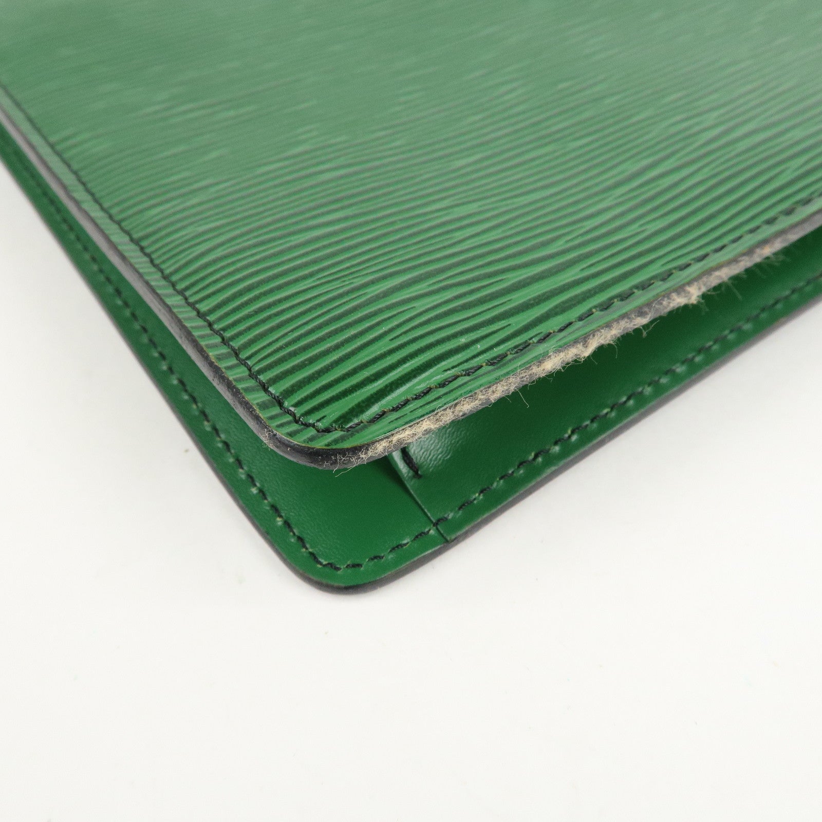 Louis Vuitton Epi Montaigne 27 Clutch Bag Borneo Green M52654 Used