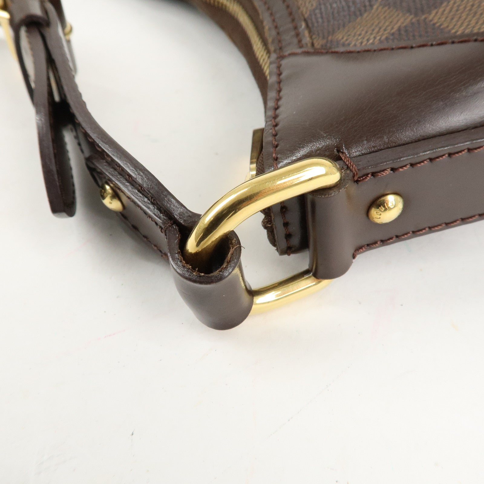 Louis Vuitton Damier Thames PM Shoulder Bag Hand Bag N48180 Used