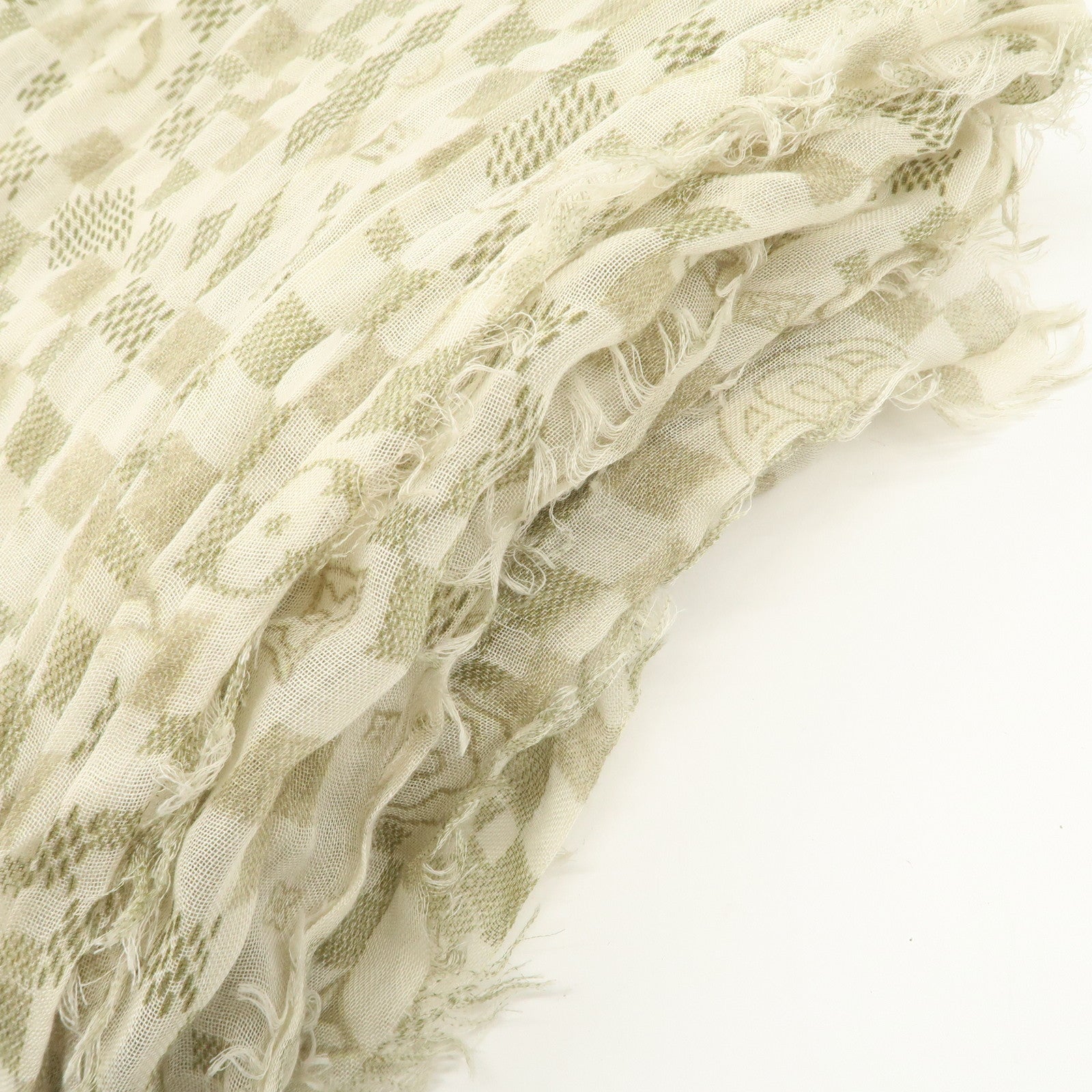 Louis Vuitton Damier Azur Etole Alize Shawl Scarf M72578 Used