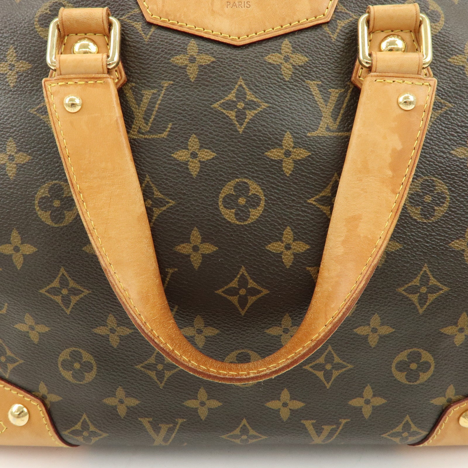 Louis Vuitton Monogram Retiro PM 2Way Bag Hand Bag M40325 Used