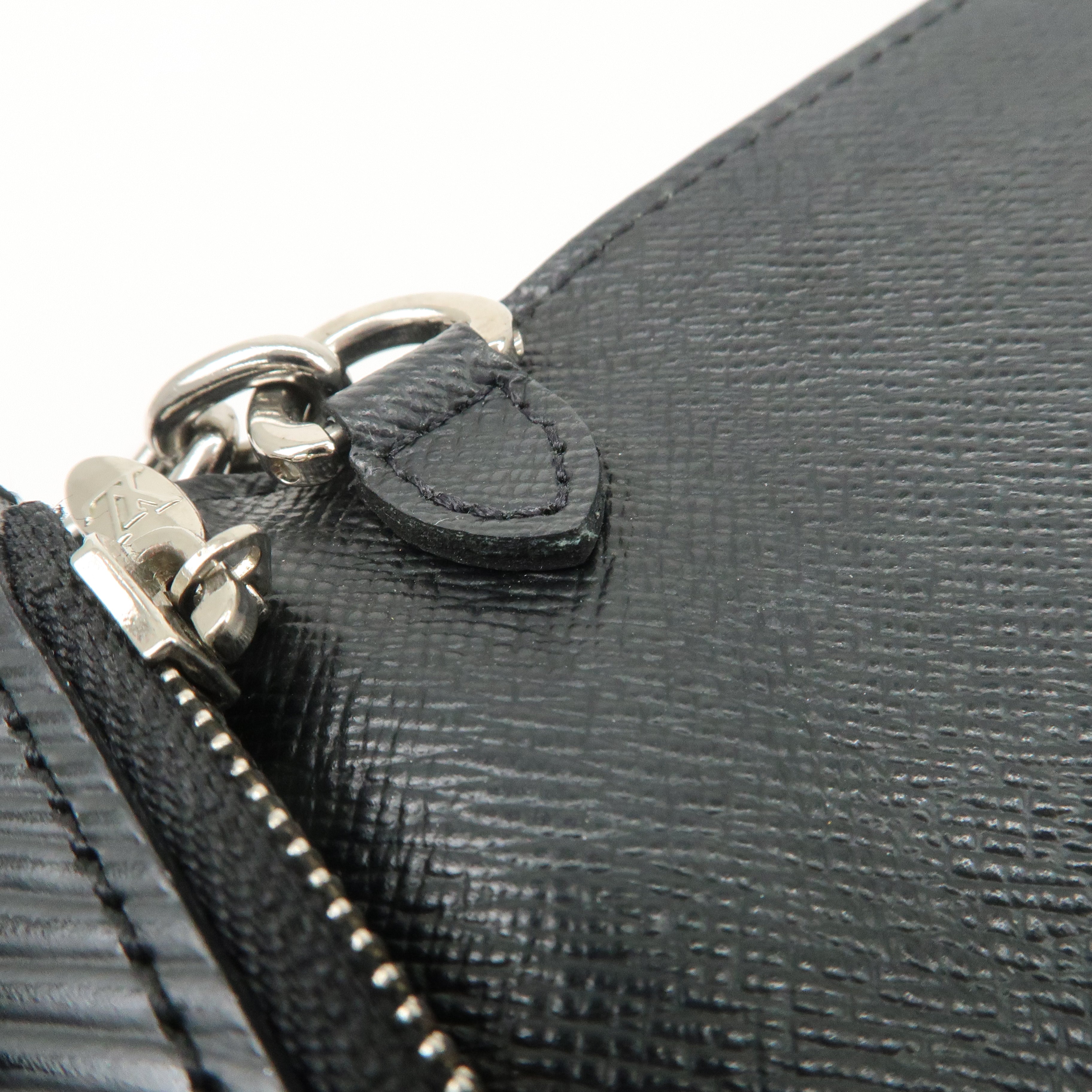 Louis Vuitton Epi Portefeuille Twist Chain Long Wallet WOC M62038 Used