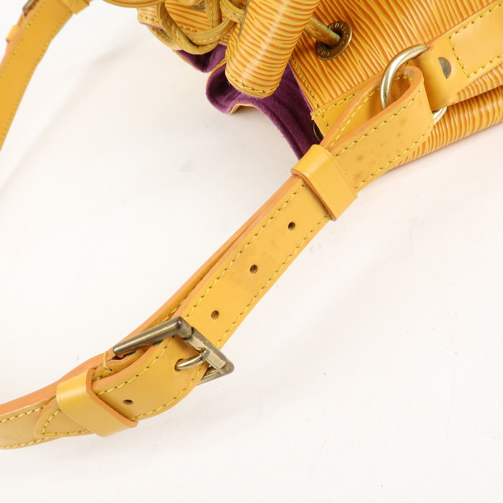 Louis Vuitton Epi Petit Noe Shoulder Bag Tassili Yellow M44109 Used