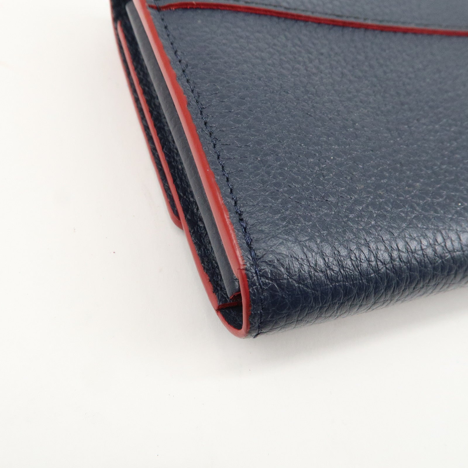 Louis Vuitton Portefeuille Capucines Long Wallet Navy M63739 Used