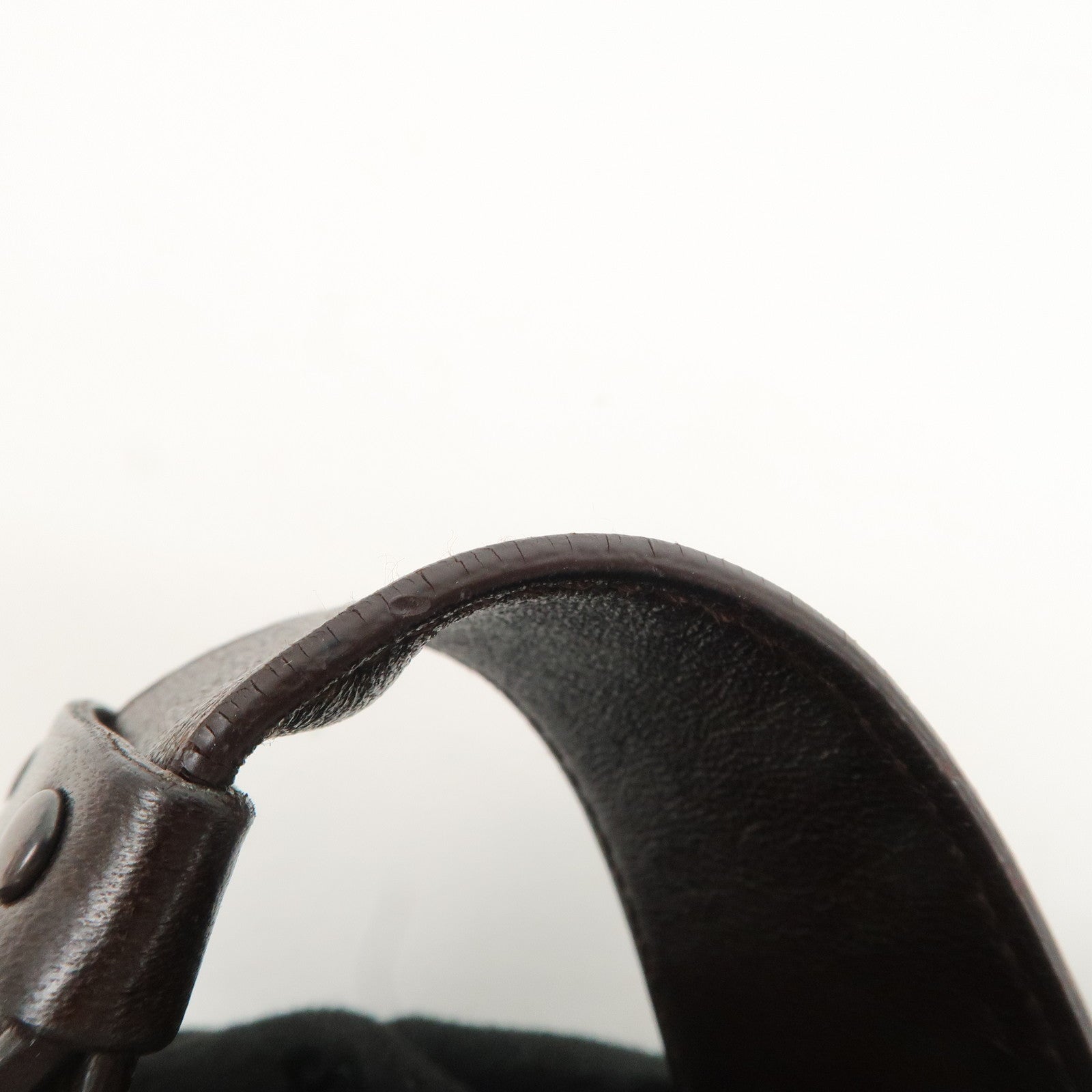 BOTTEGA VENETA Intrecciato Leather One-shoulder Bag Brown 142467 Used