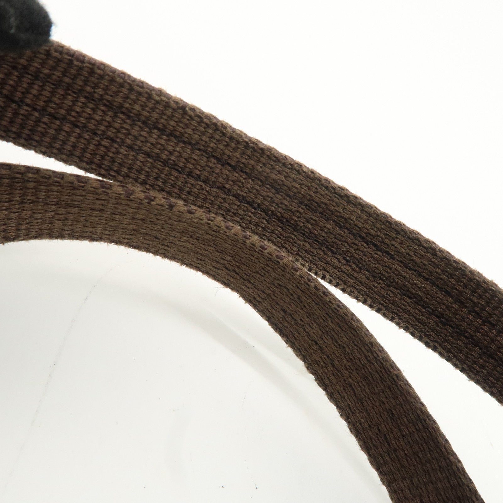 Christian Dior Trotter Canvas Leather Tote Bag Beige Brown Used